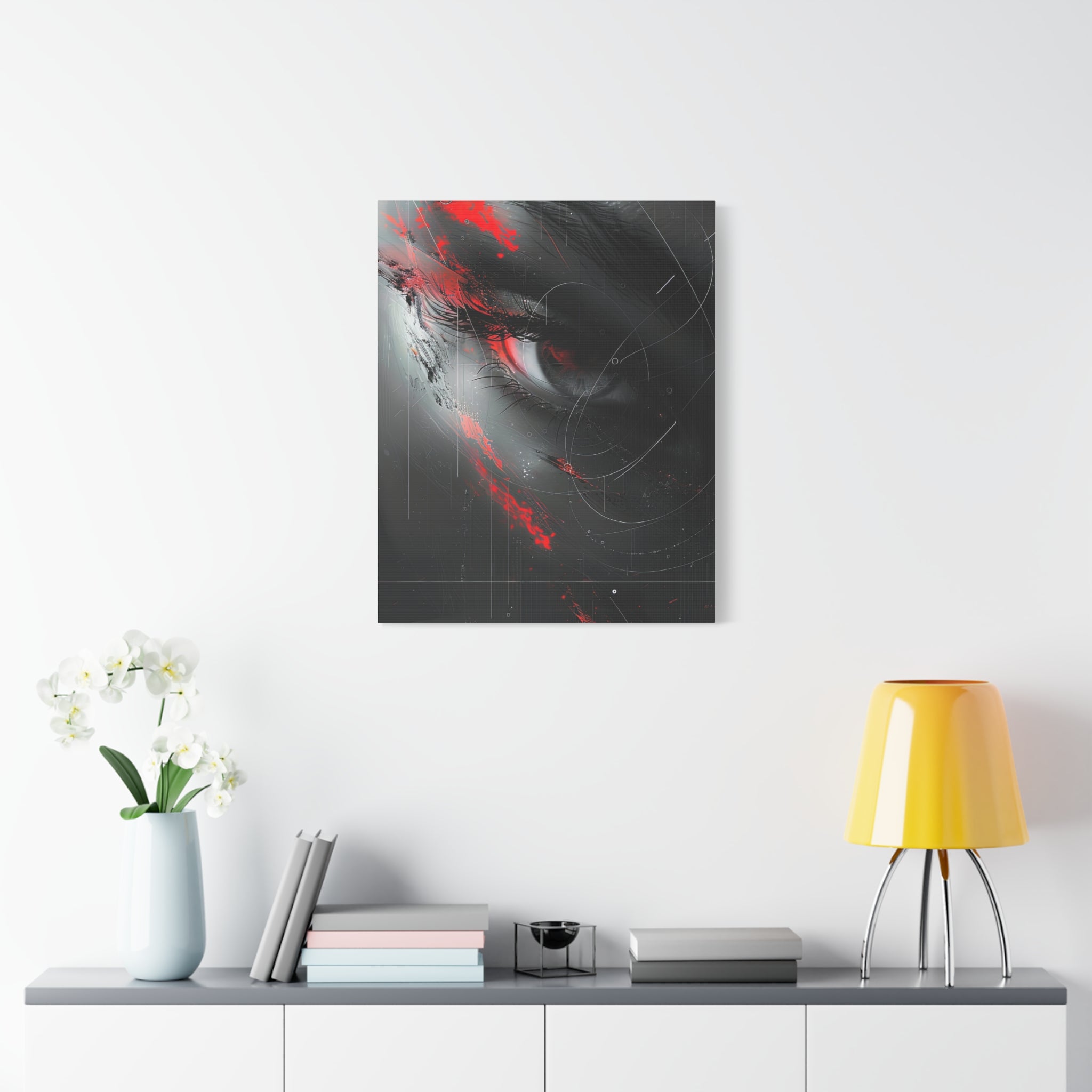 ⚫ THE SINGULARITY SERIES: OBSERVER | Abstract Wall Art
