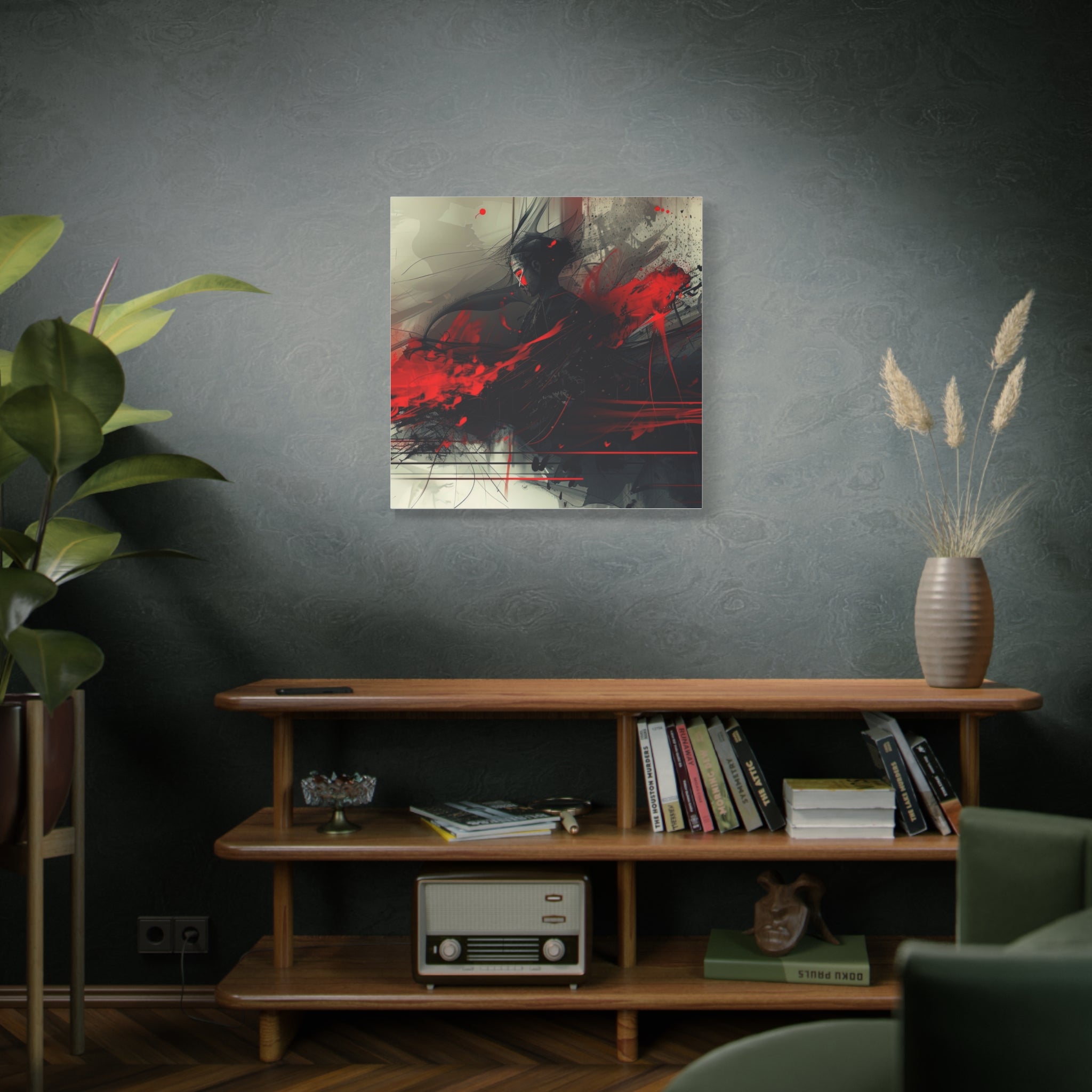 🔴 RED SHIFT SERIES: FLUX | Abstract Wall Art