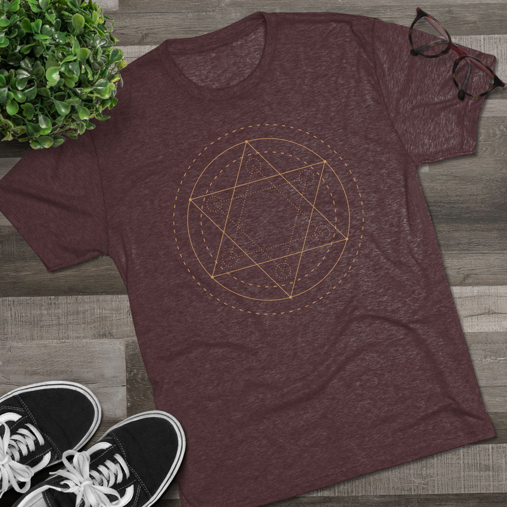 Merkaba Field | Sacred Geometry Tee - Unisex