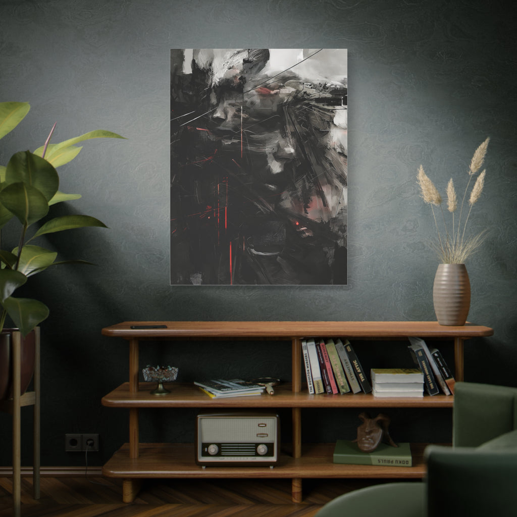 ⚫ EMERGENCE SERIES: VEIL | Abstract Wall Art