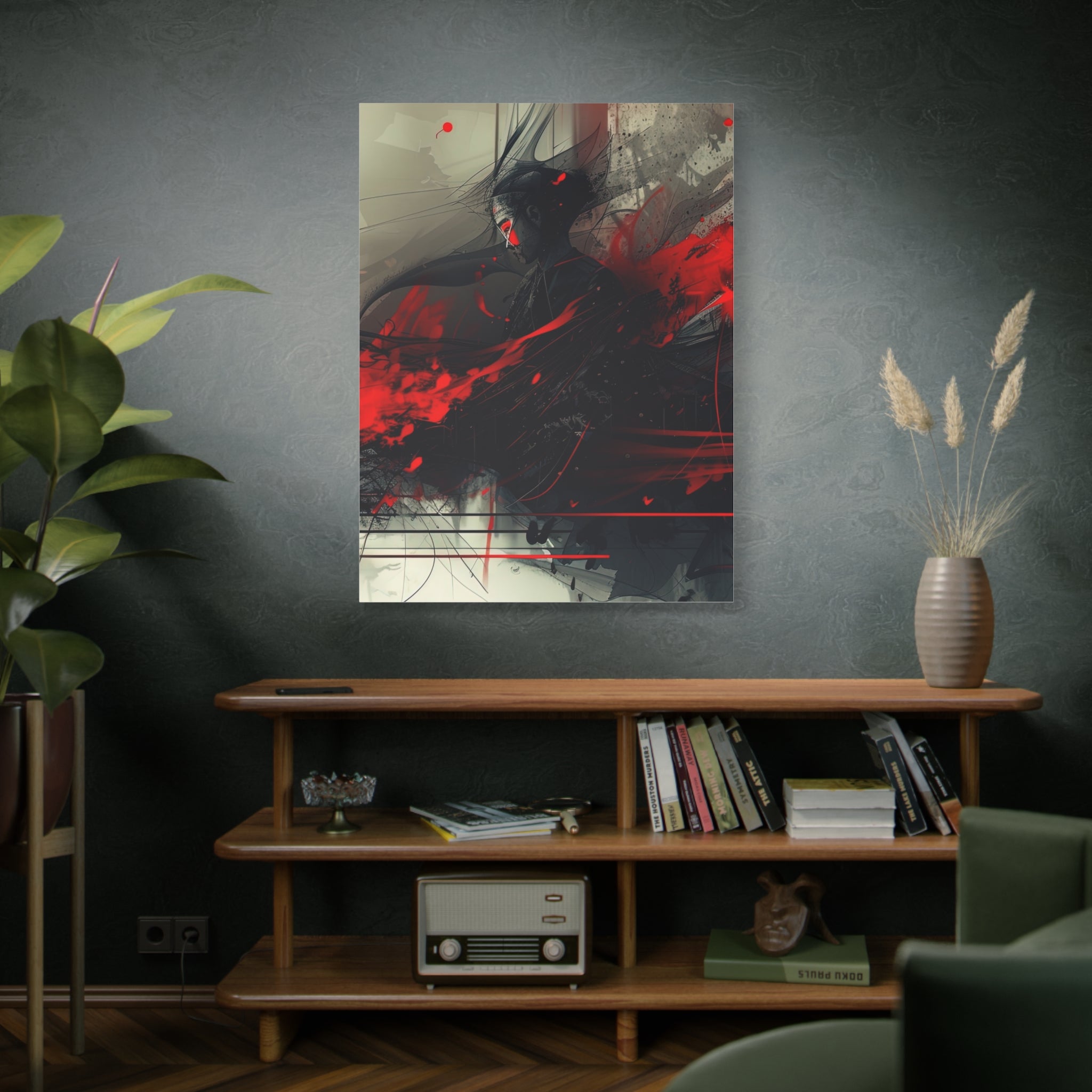 🔴 RED SHIFT SERIES: FLUX | Abstract Wall Art