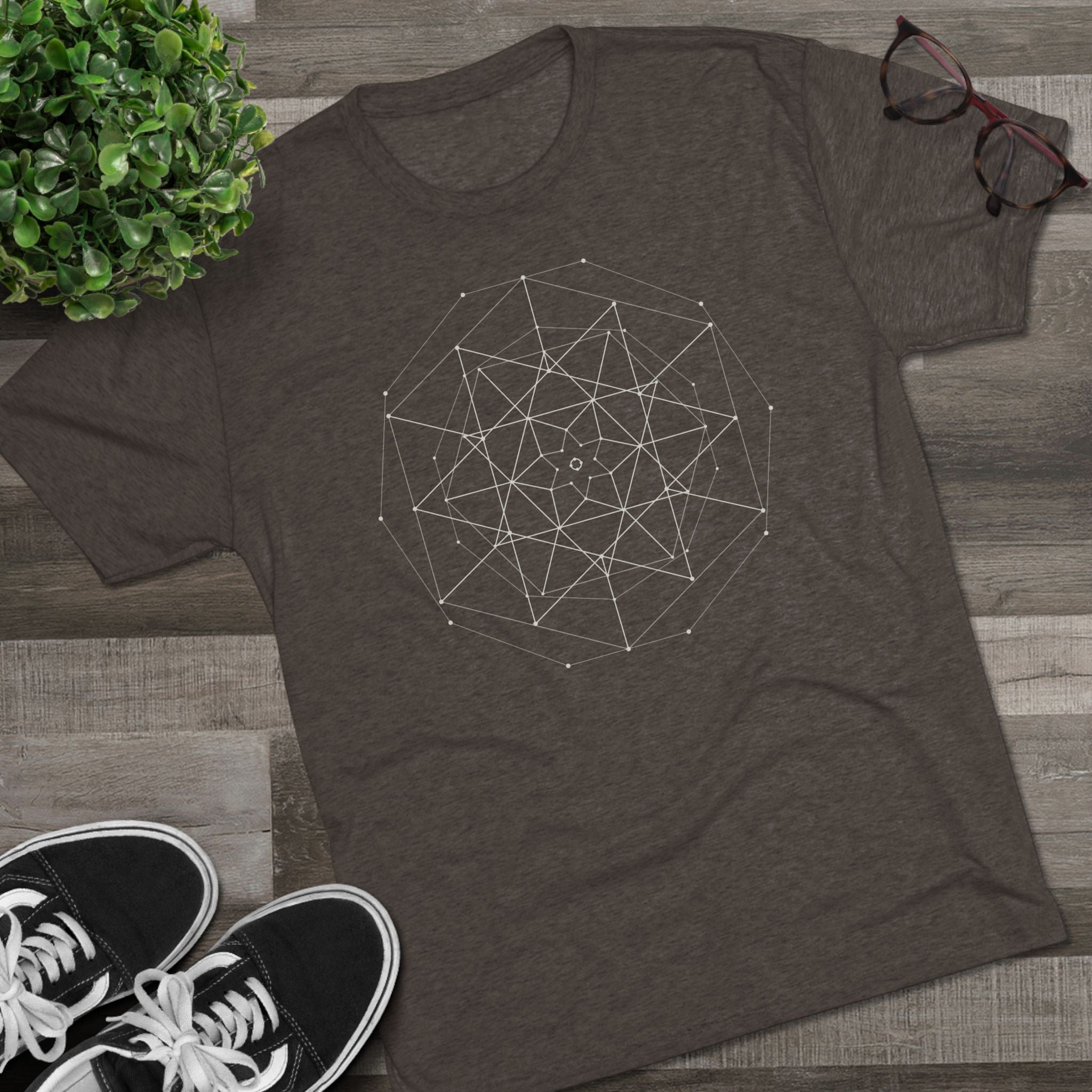 Fractal Origin | Sacred Geometry Tee - Unisex