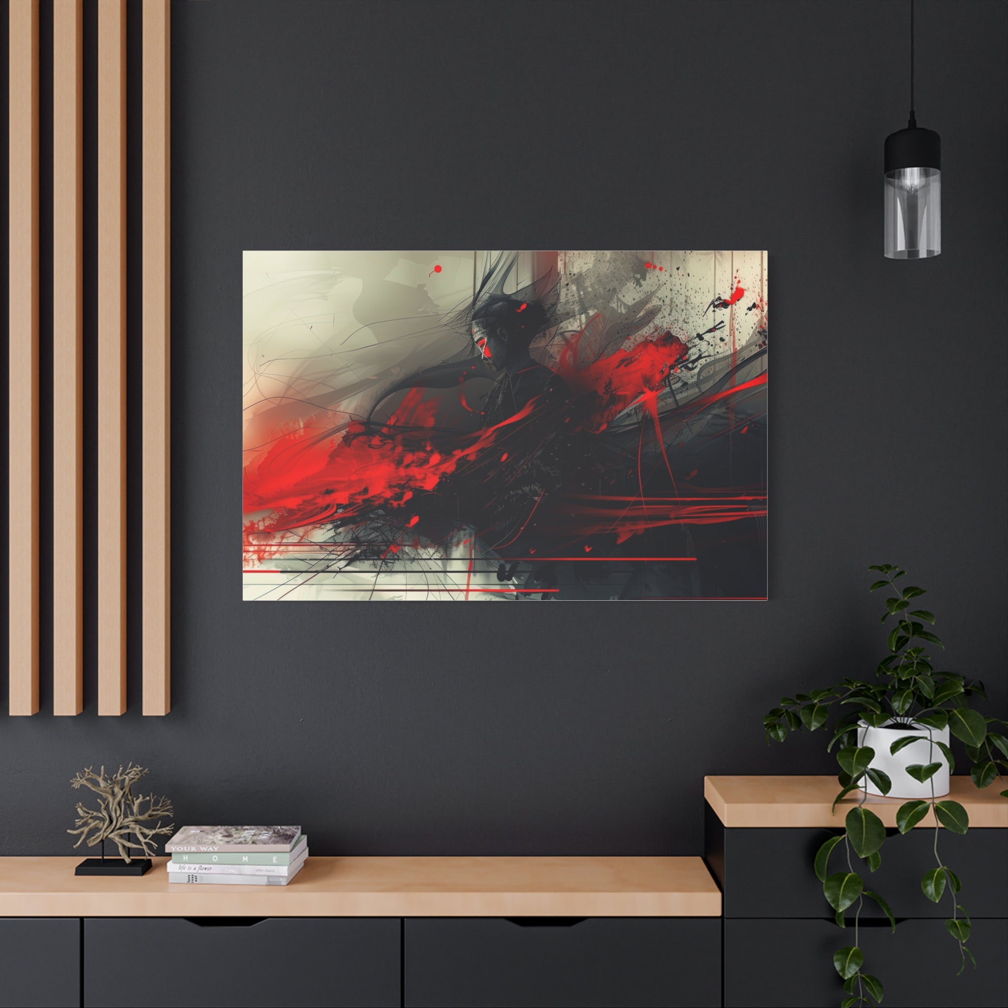 🔴 RED SHIFT SERIES: FLUX | Abstract Wall Art