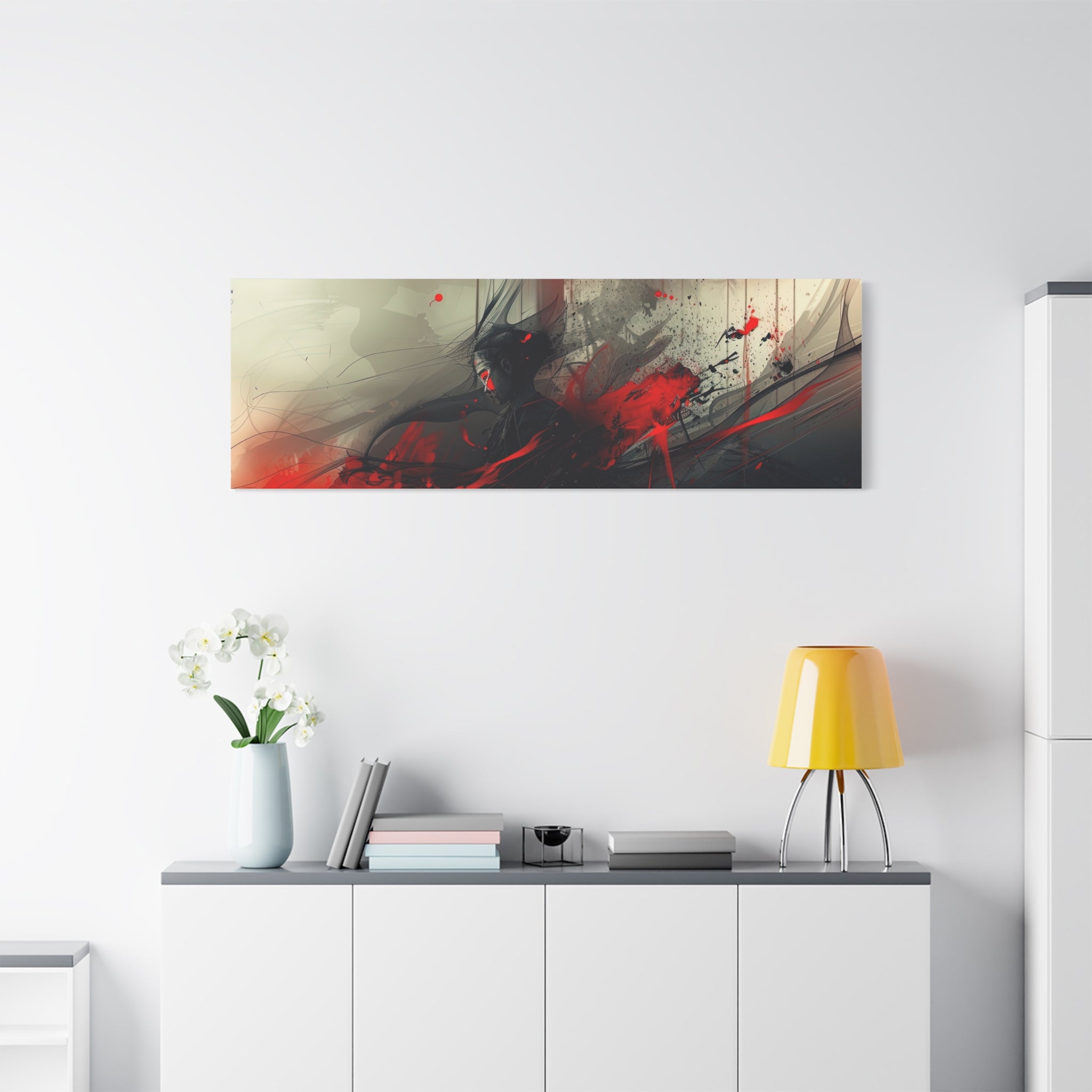 🔴 RED SHIFT SERIES: FLUX | Abstract Wall Art