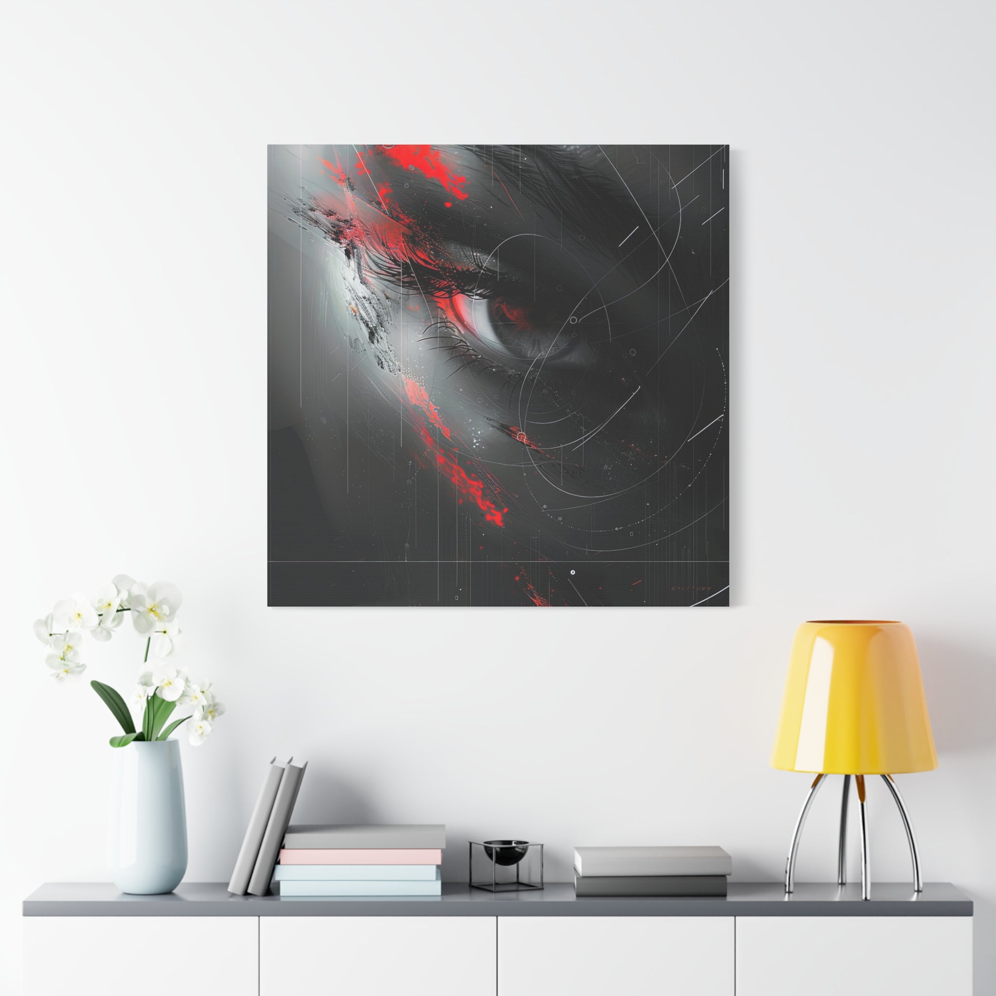 ⚫ THE SINGULARITY SERIES: OBSERVER | Abstract Wall Art
