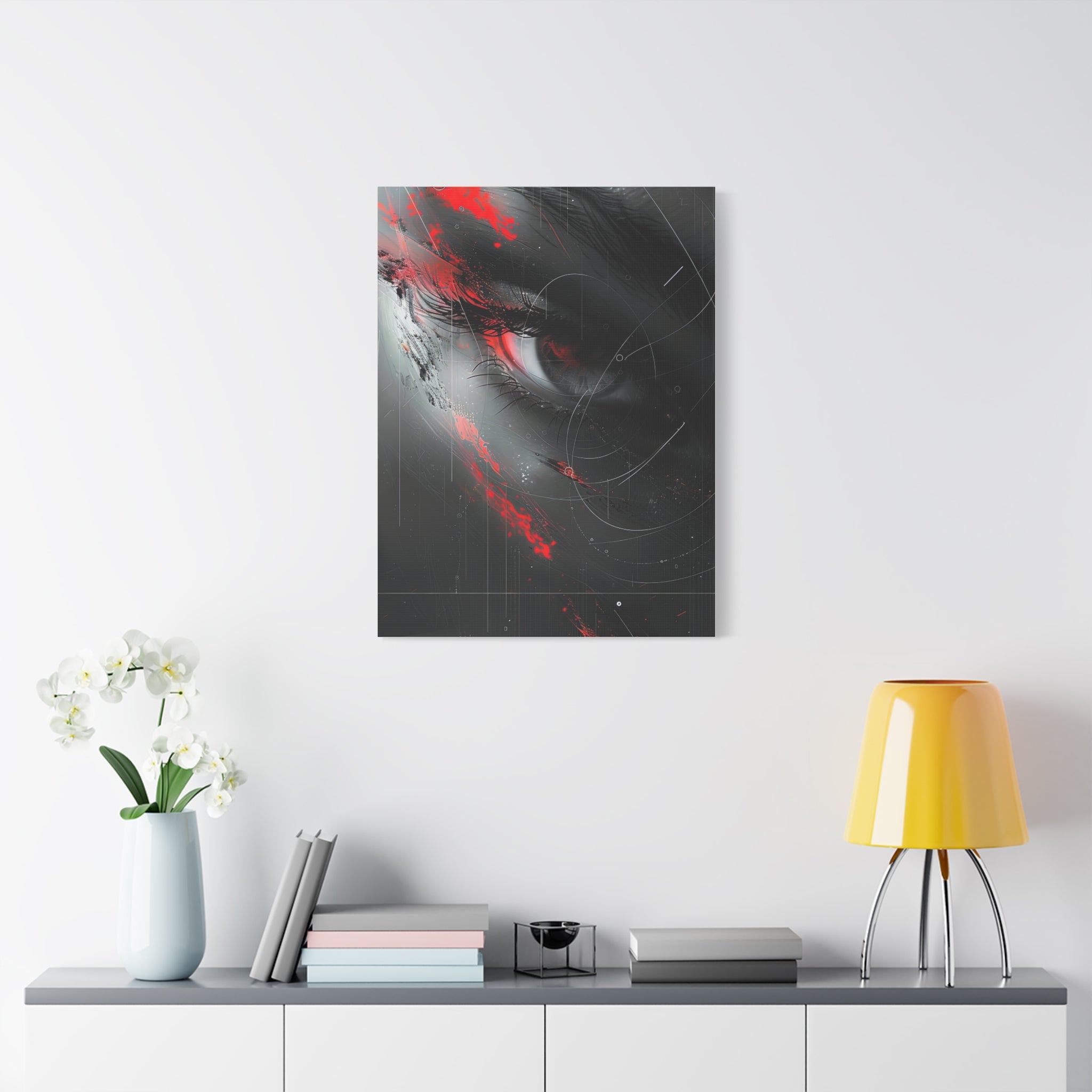 ⚫ THE SINGULARITY SERIES: OBSERVER | Abstract Wall Art