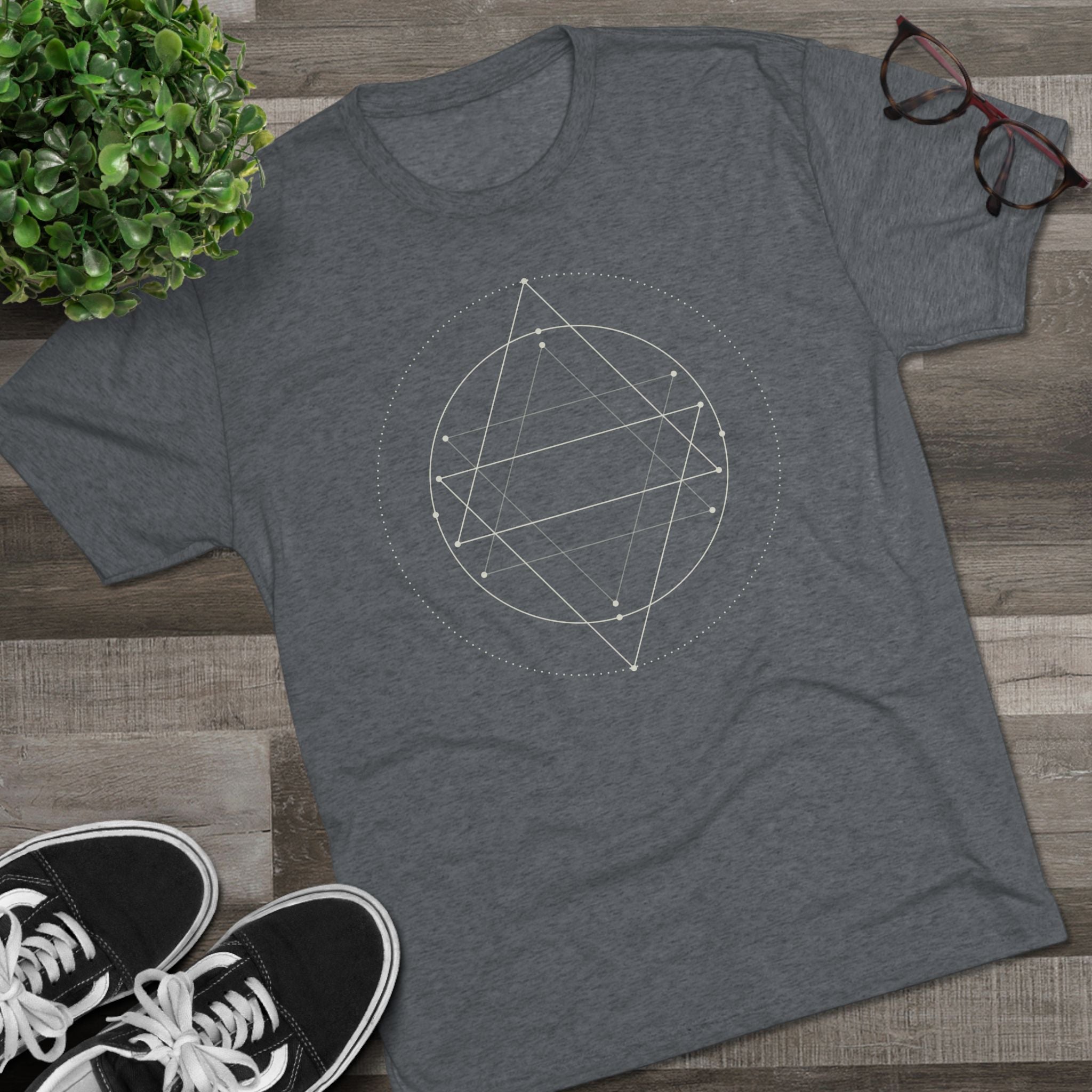 Tetra Alignment | Sacred Geometry Tee - Unisex