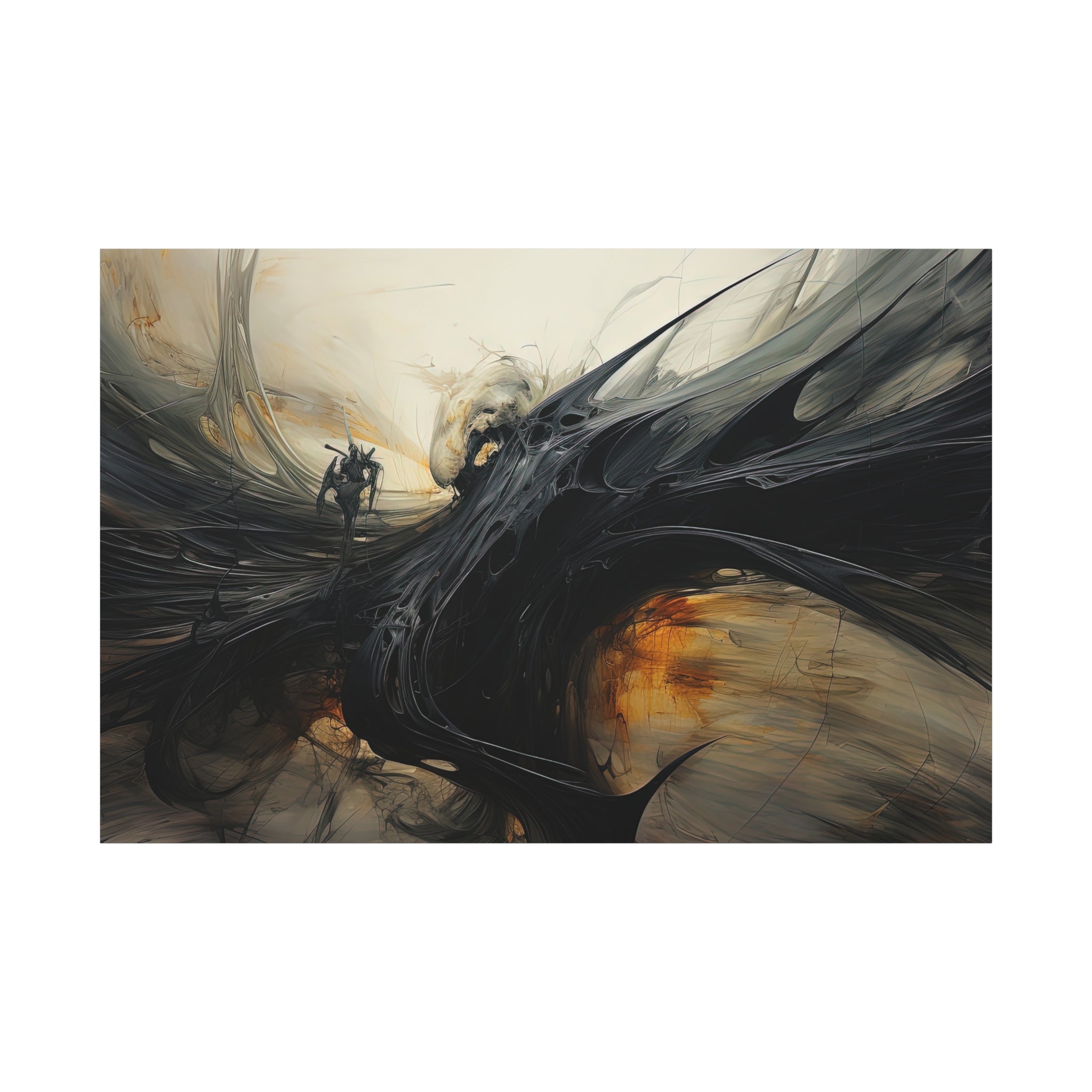 ⚫ EMERGENCE: EMERGENT | Abstract Wall Art