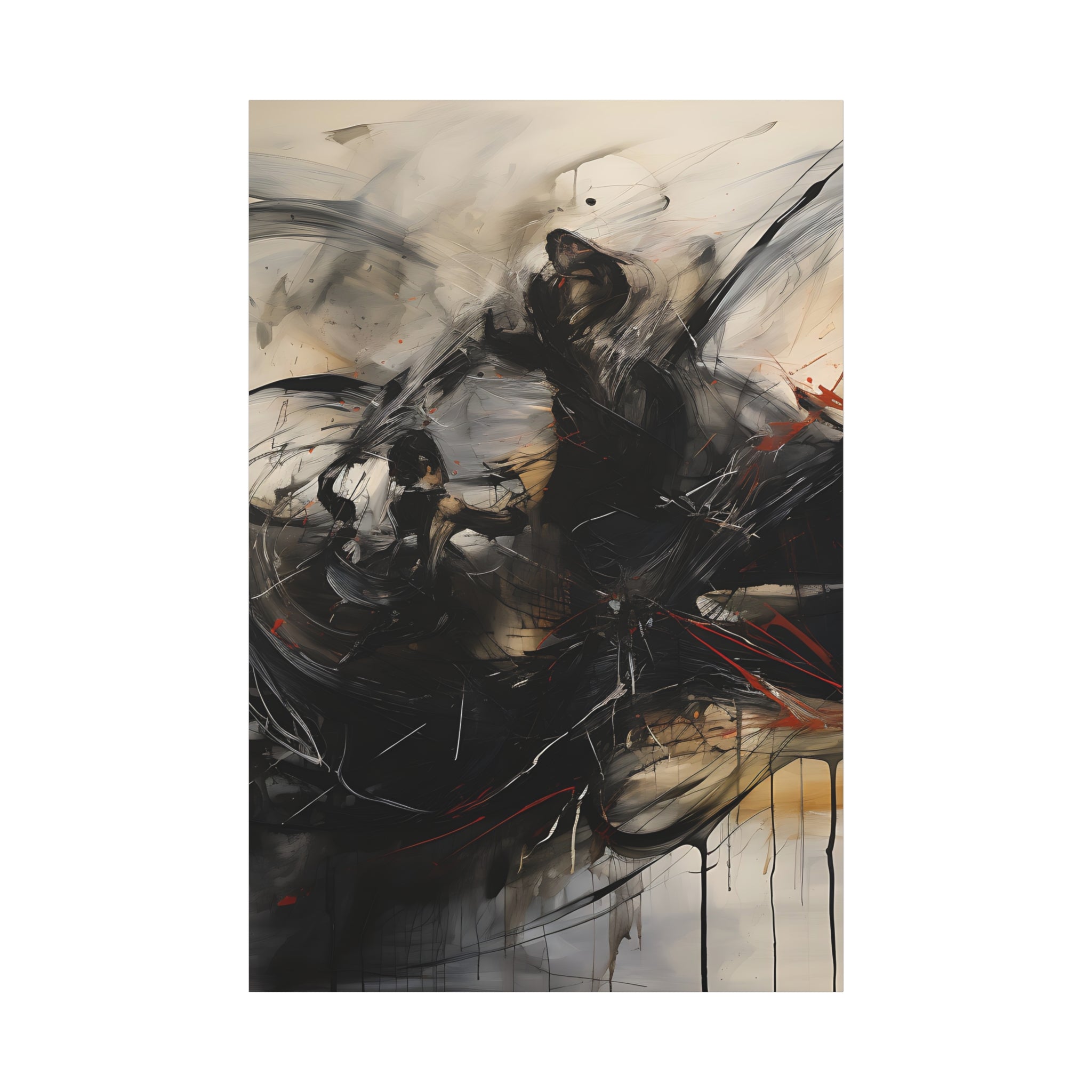 ⚫ EMERGENCE: FRACTURE | Abstract Wall Art