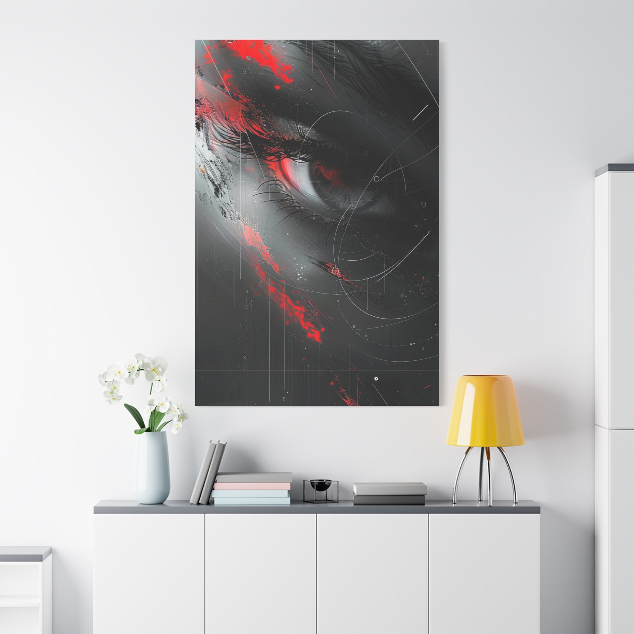 ⚫ THE SINGULARITY SERIES: OBSERVER | Abstract Wall Art