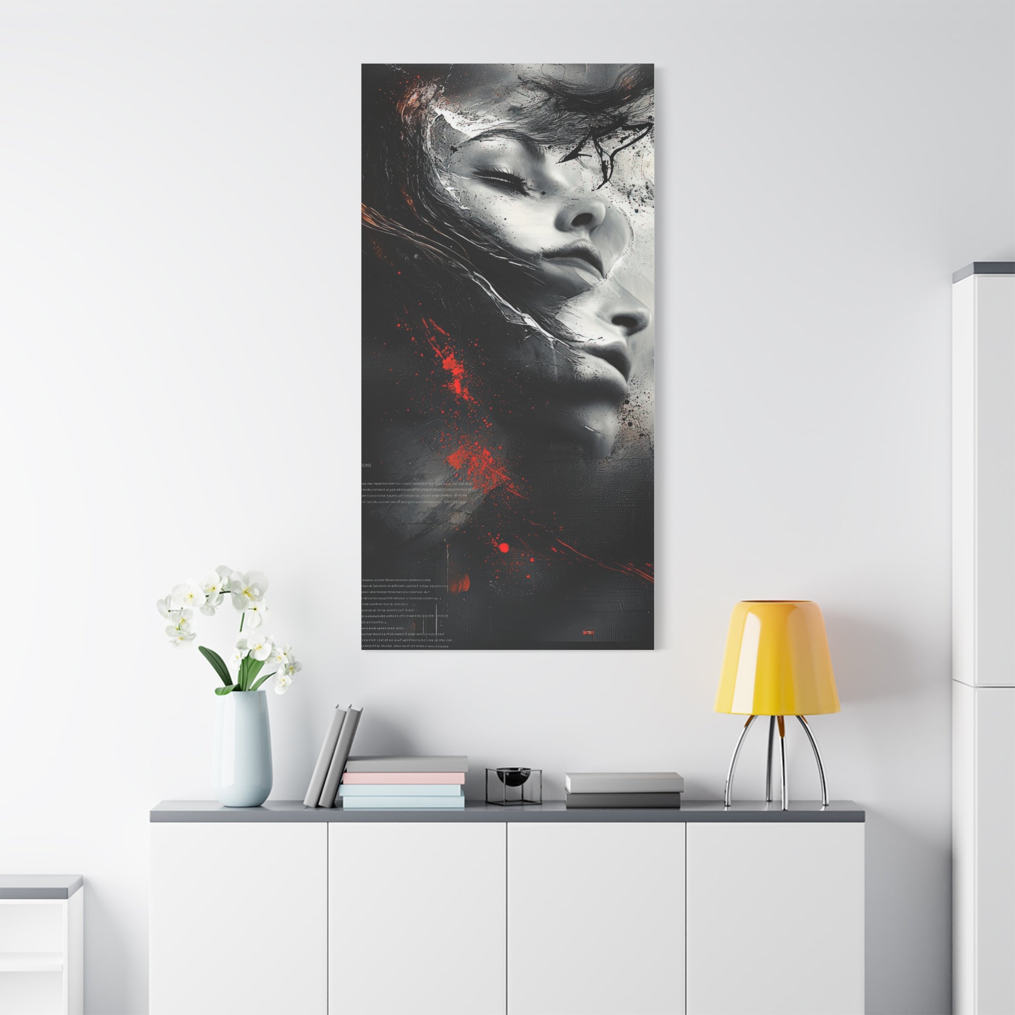 🔴 RED SHIFT SERIES: RESONANCE | Abstract Wall Art