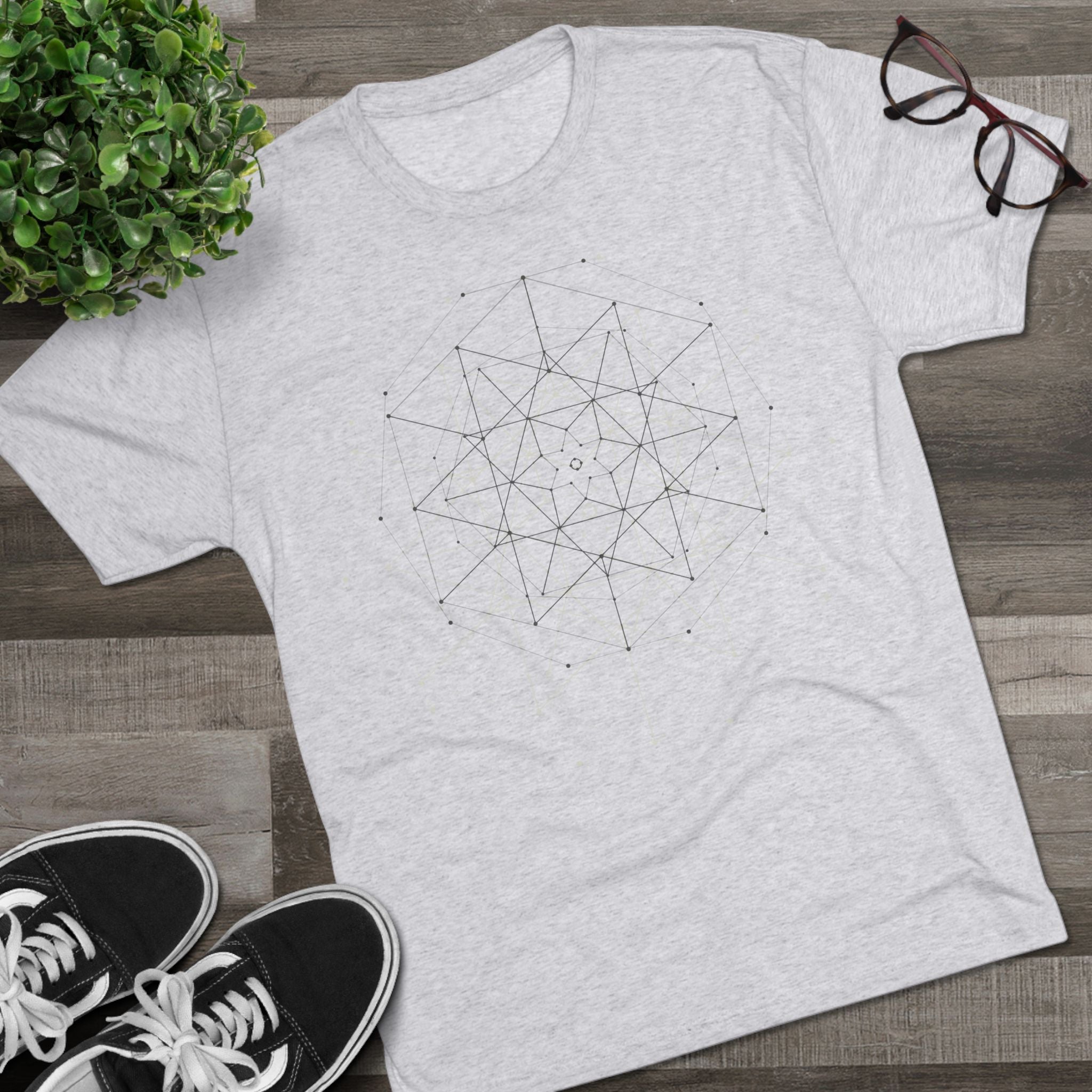 Fractal Origin | Sacred Geometry Tee - Unisex