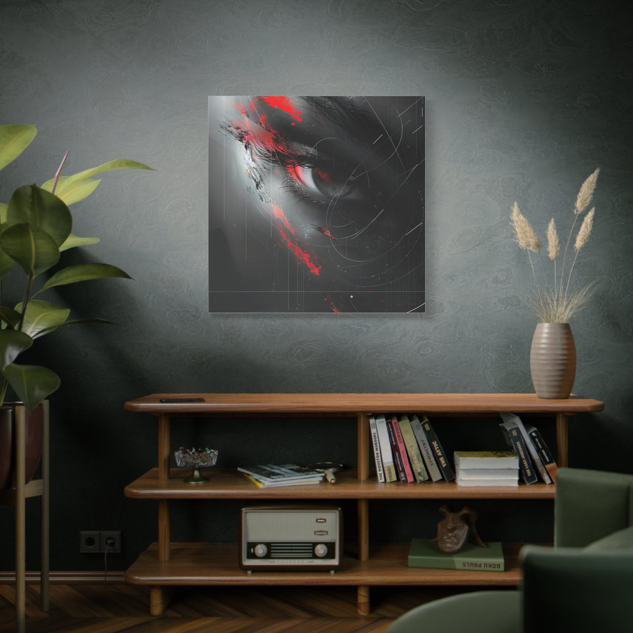 ⚫ THE SINGULARITY SERIES: OBSERVER | Abstract Wall Art