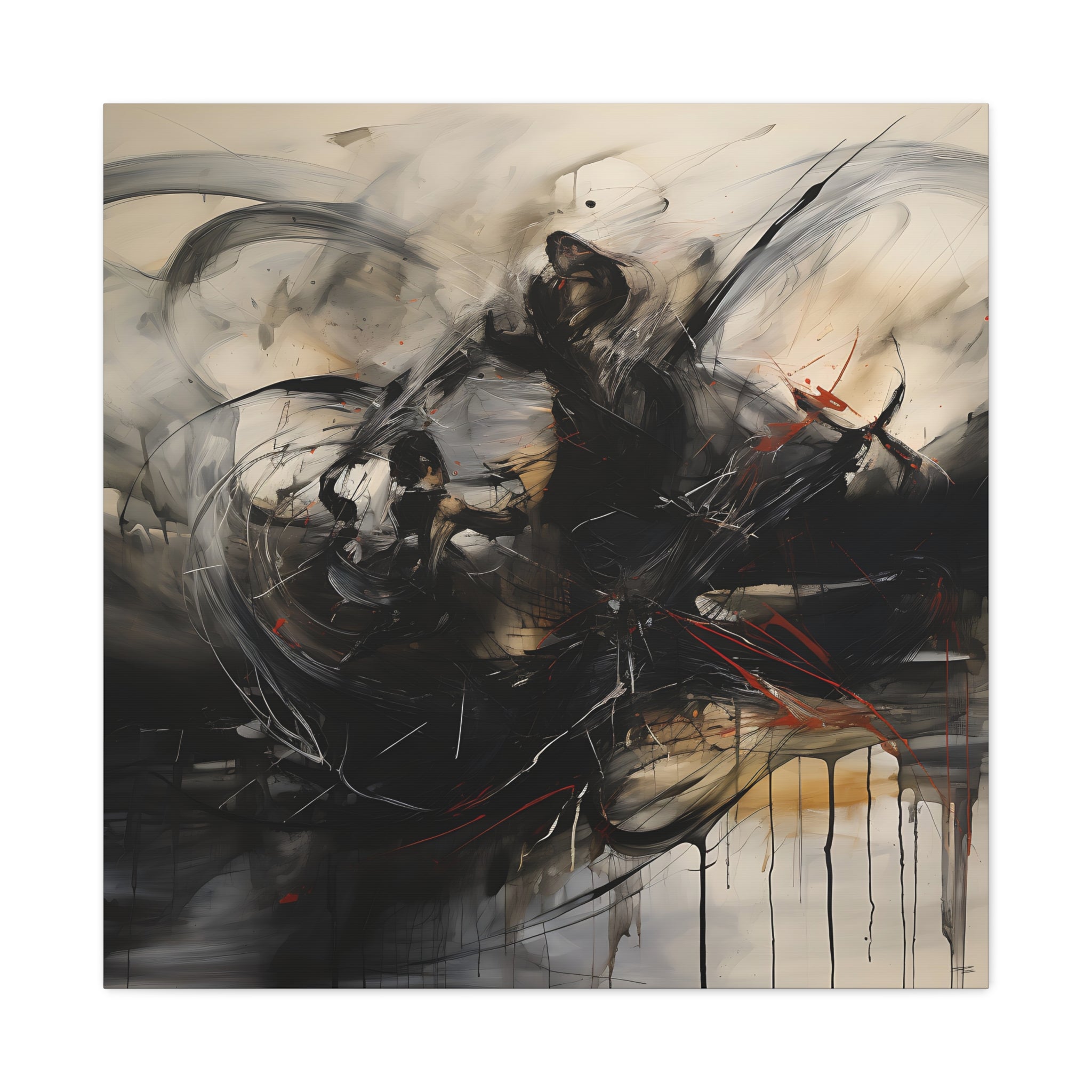 ⚫ EMERGENCE: FRACTURE | Abstract Wall Art