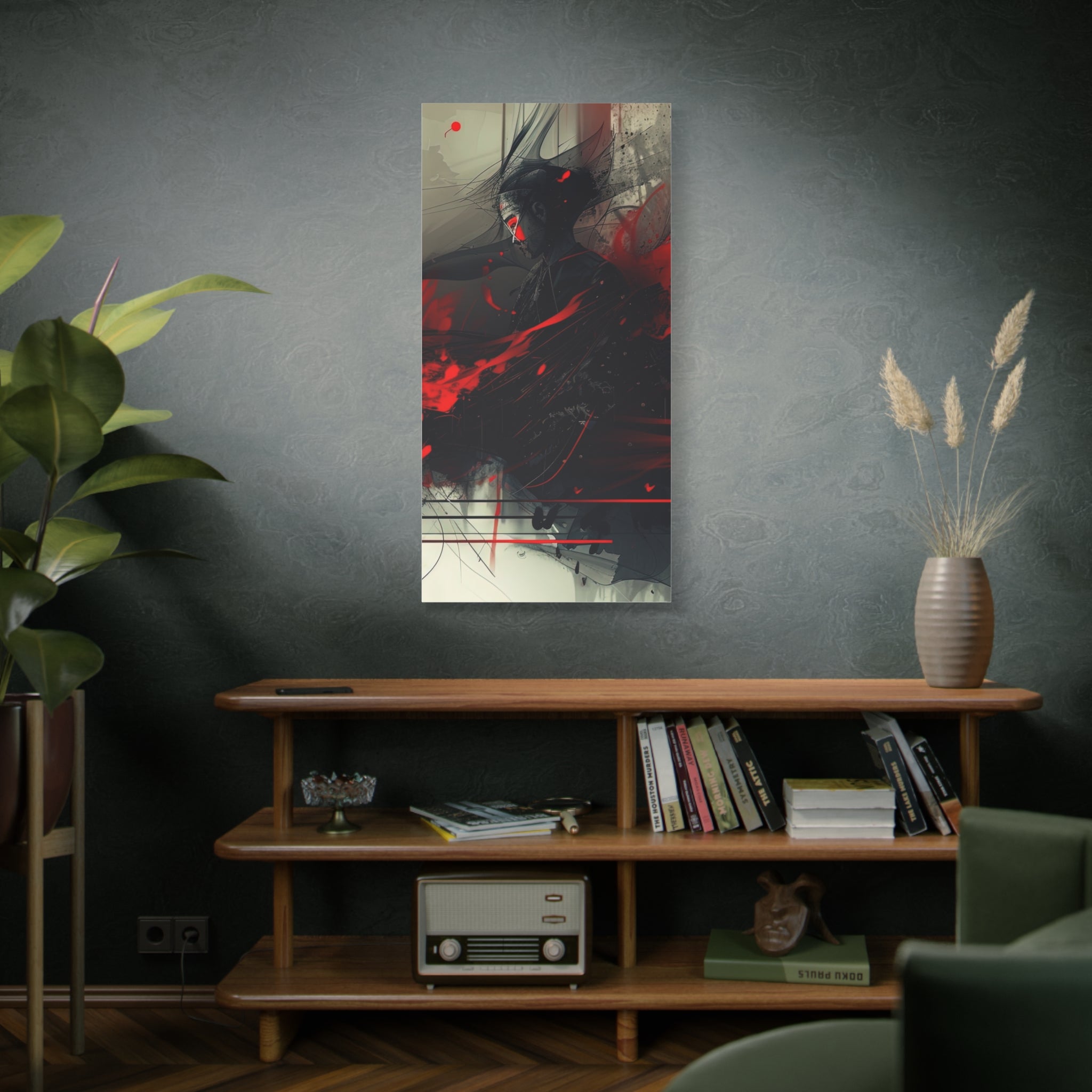 🔴 RED SHIFT SERIES: FLUX | Abstract Wall Art