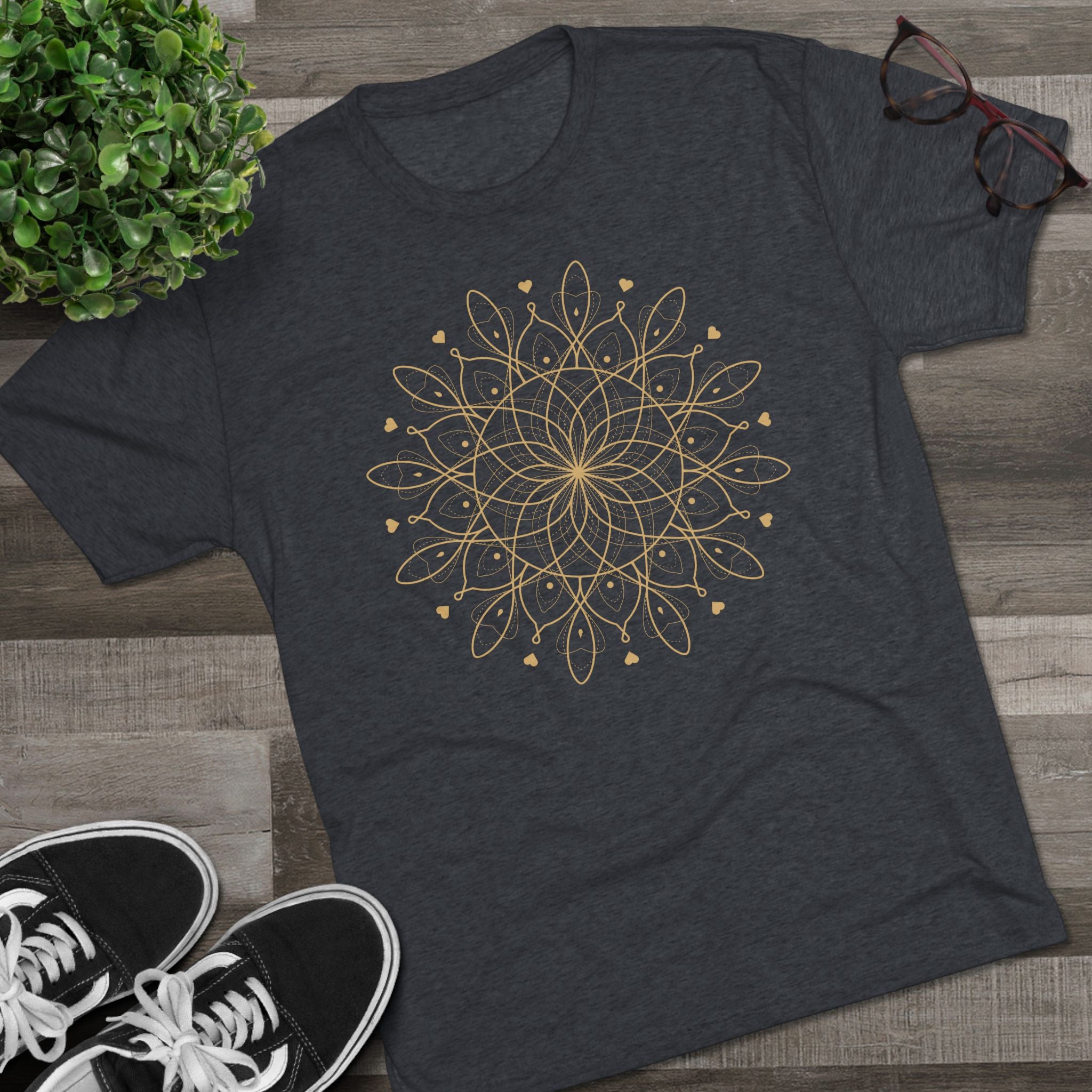 Lotus Resonance | Sacred Geometry Tee - Unisex