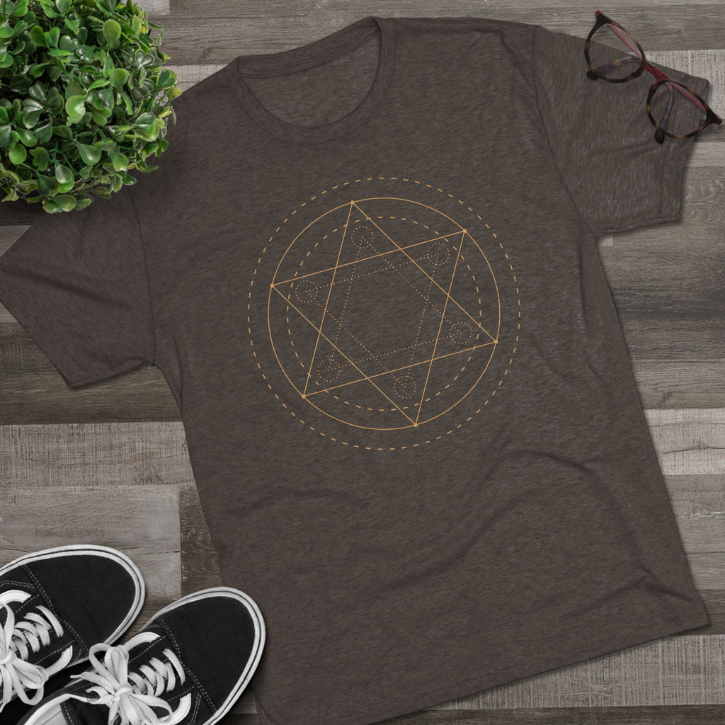 Merkaba Field | Sacred Geometry Tee - Unisex