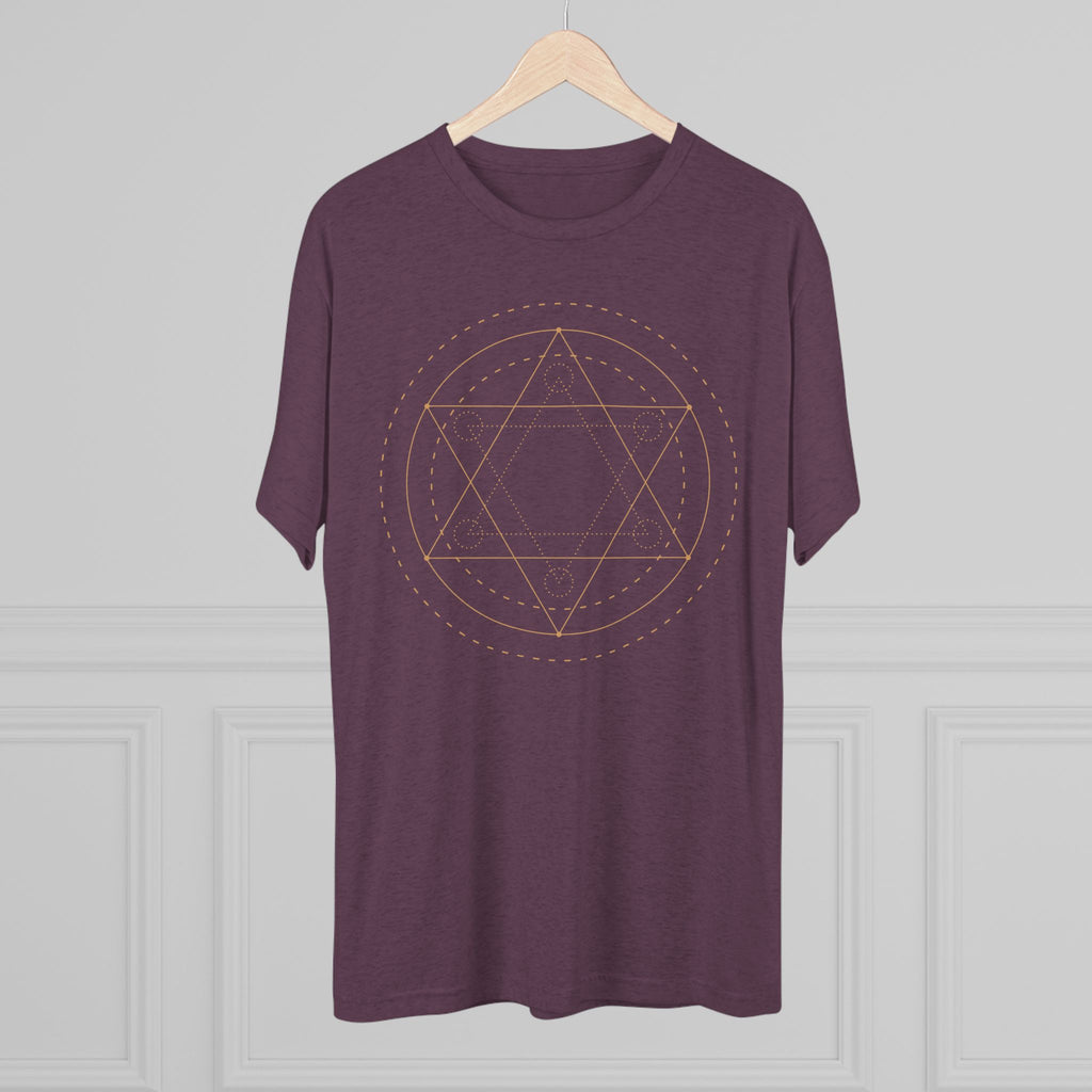 Merkaba Field | Sacred Geometry Tee - Unisex