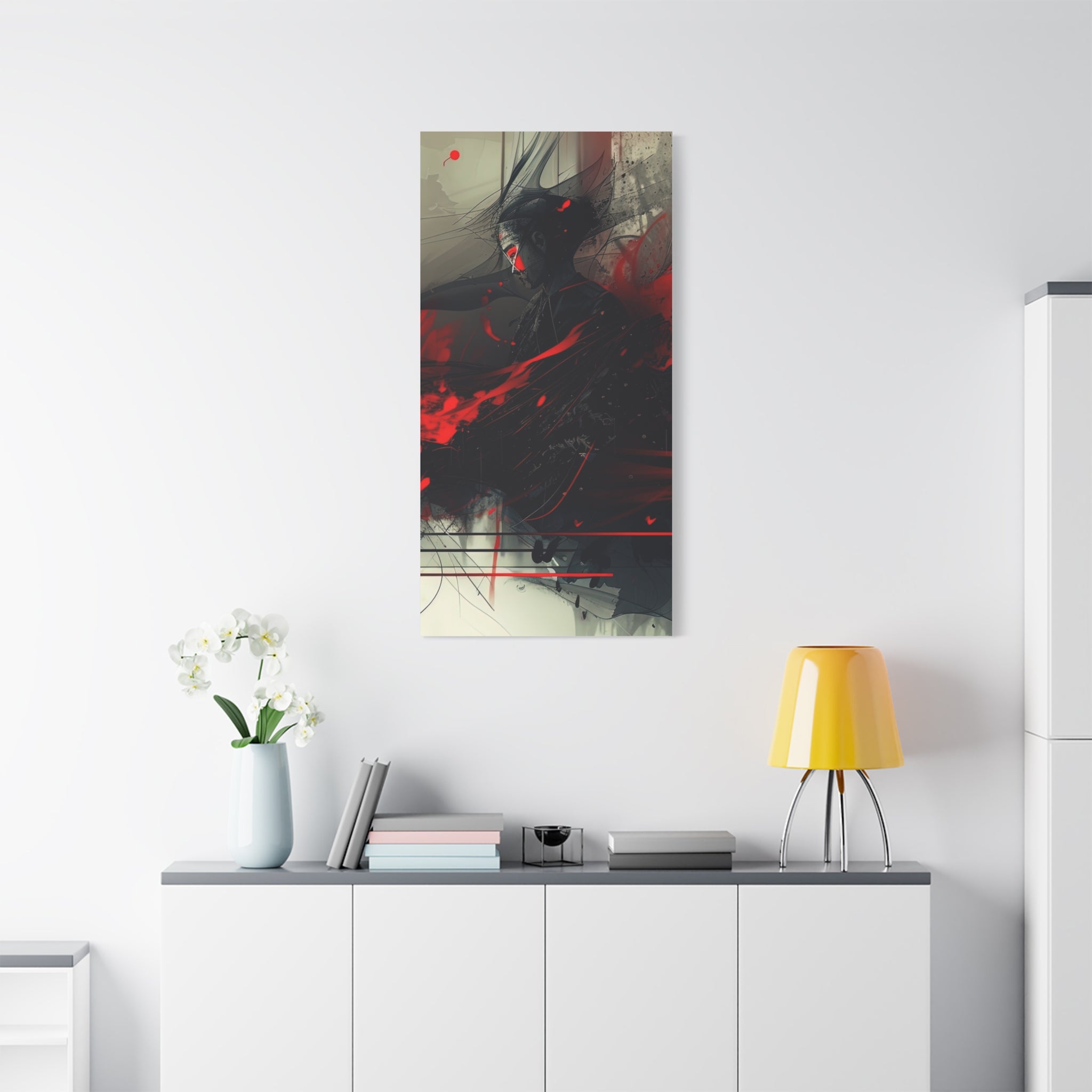 🔴 RED SHIFT SERIES: FLUX | Abstract Wall Art