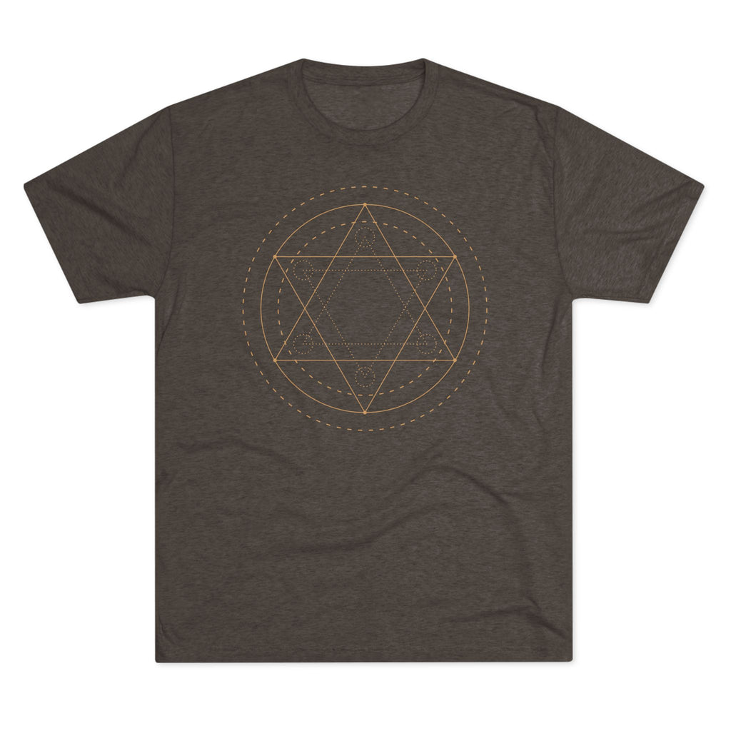 Merkaba Field | Sacred Geometry Tee - Unisex