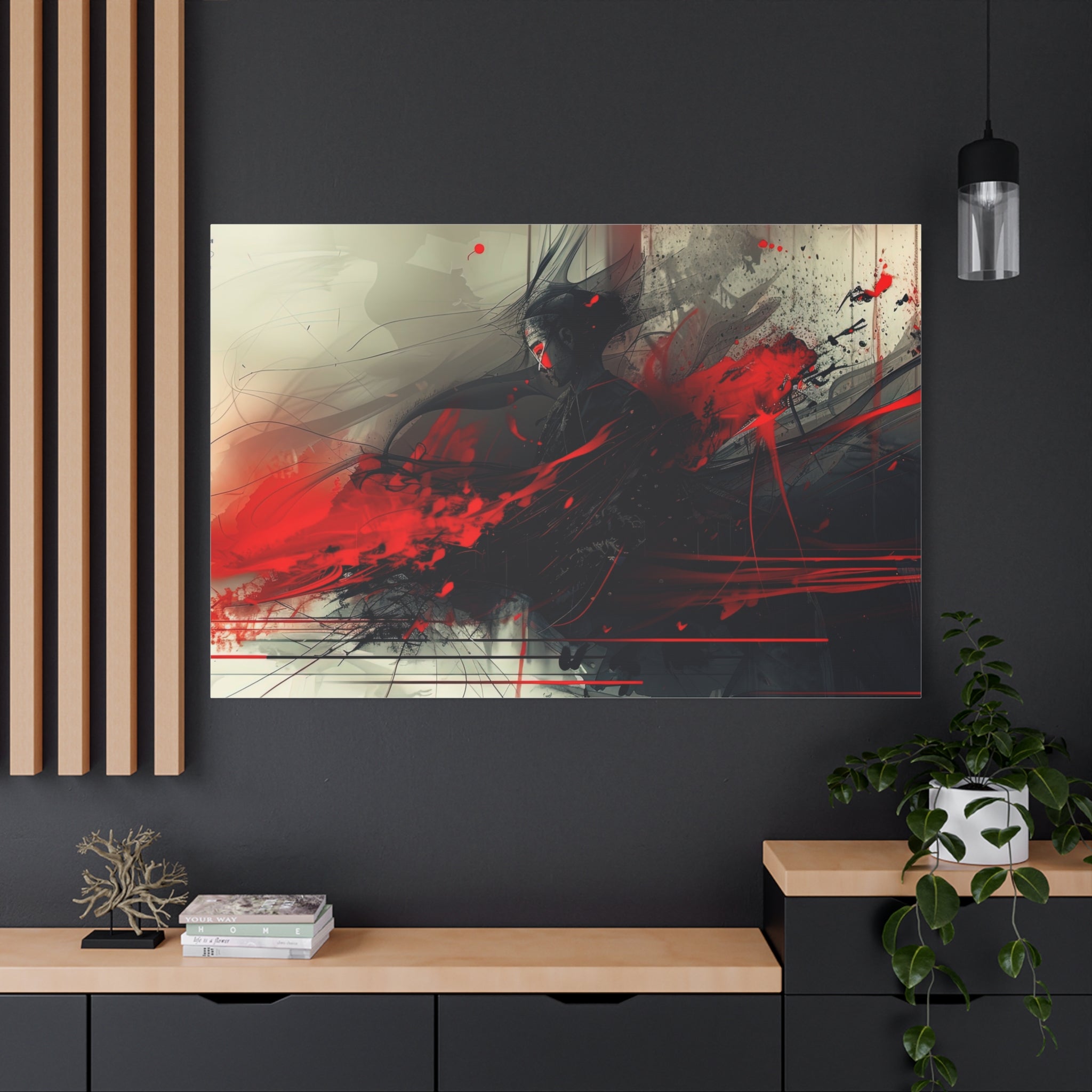 🔴 RED SHIFT SERIES: FLUX | Abstract Wall Art