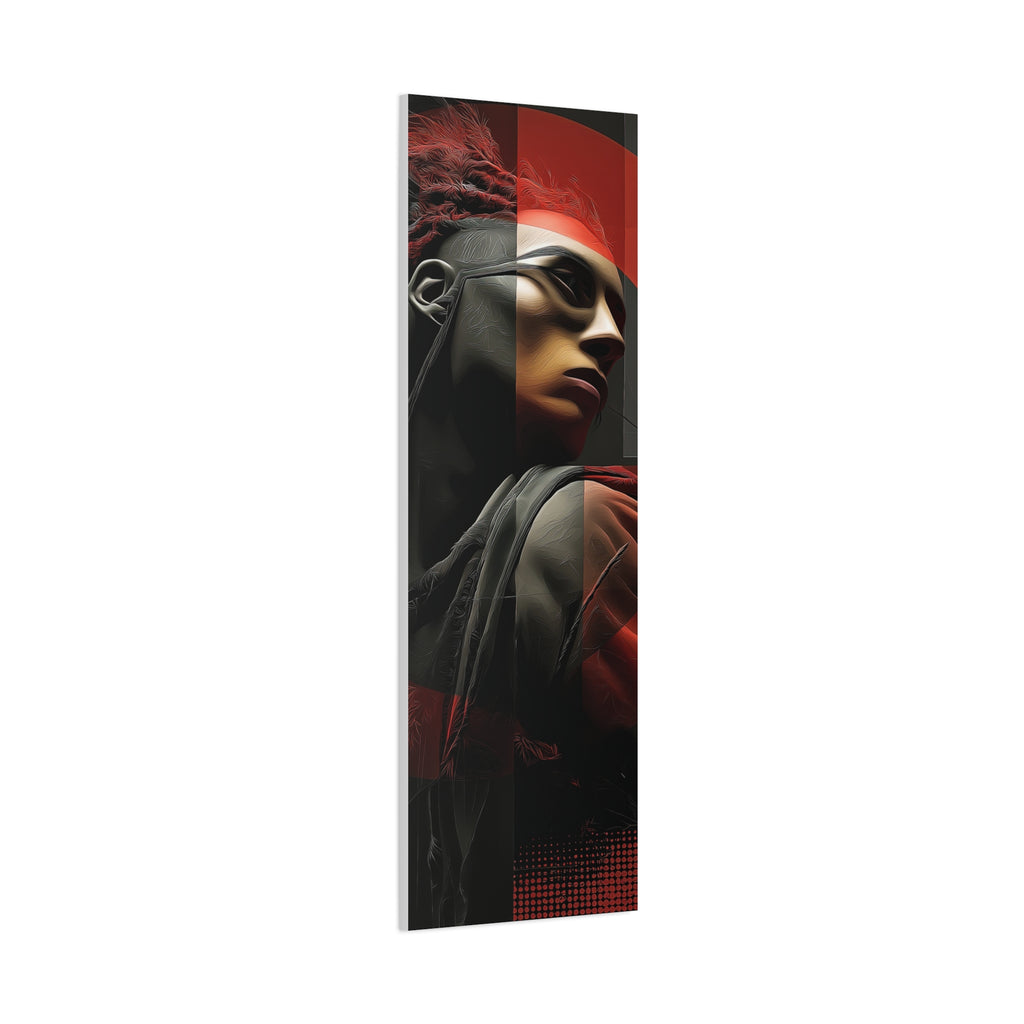 🔴 RED SHIFT SERIES: VECTOR | Abstract Wall Art