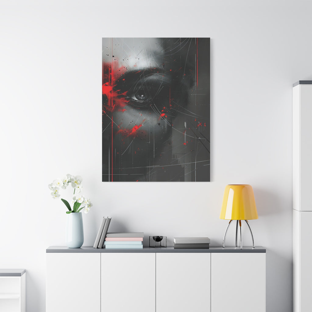 🔴 RED SHIFT : FRACTURE | Abstract Wall Art