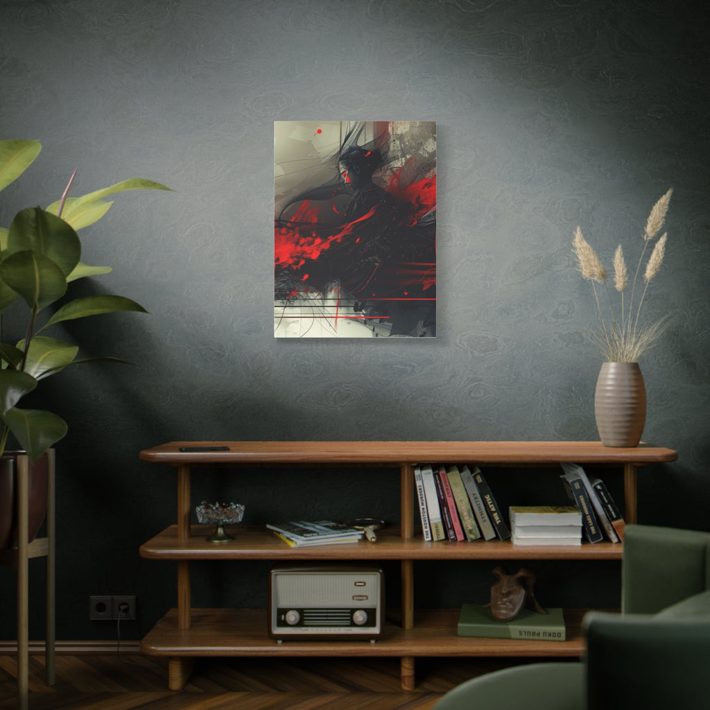 🔴 RED SHIFT SERIES: FLUX | Abstract Wall Art