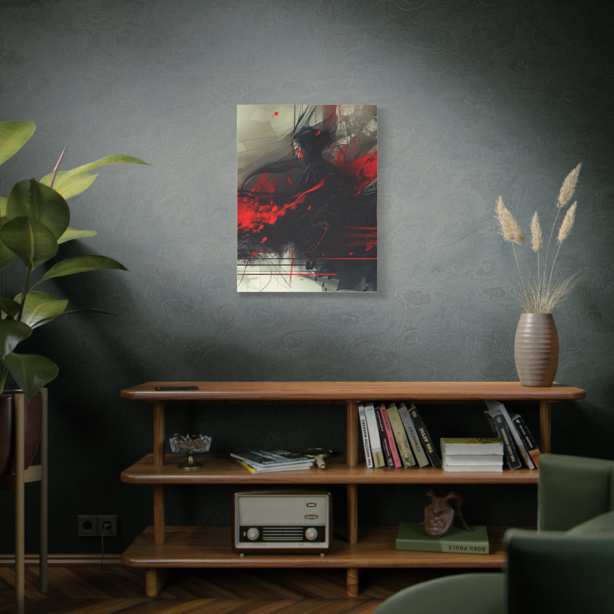 🔴 RED SHIFT SERIES: FLUX | Abstract Wall Art