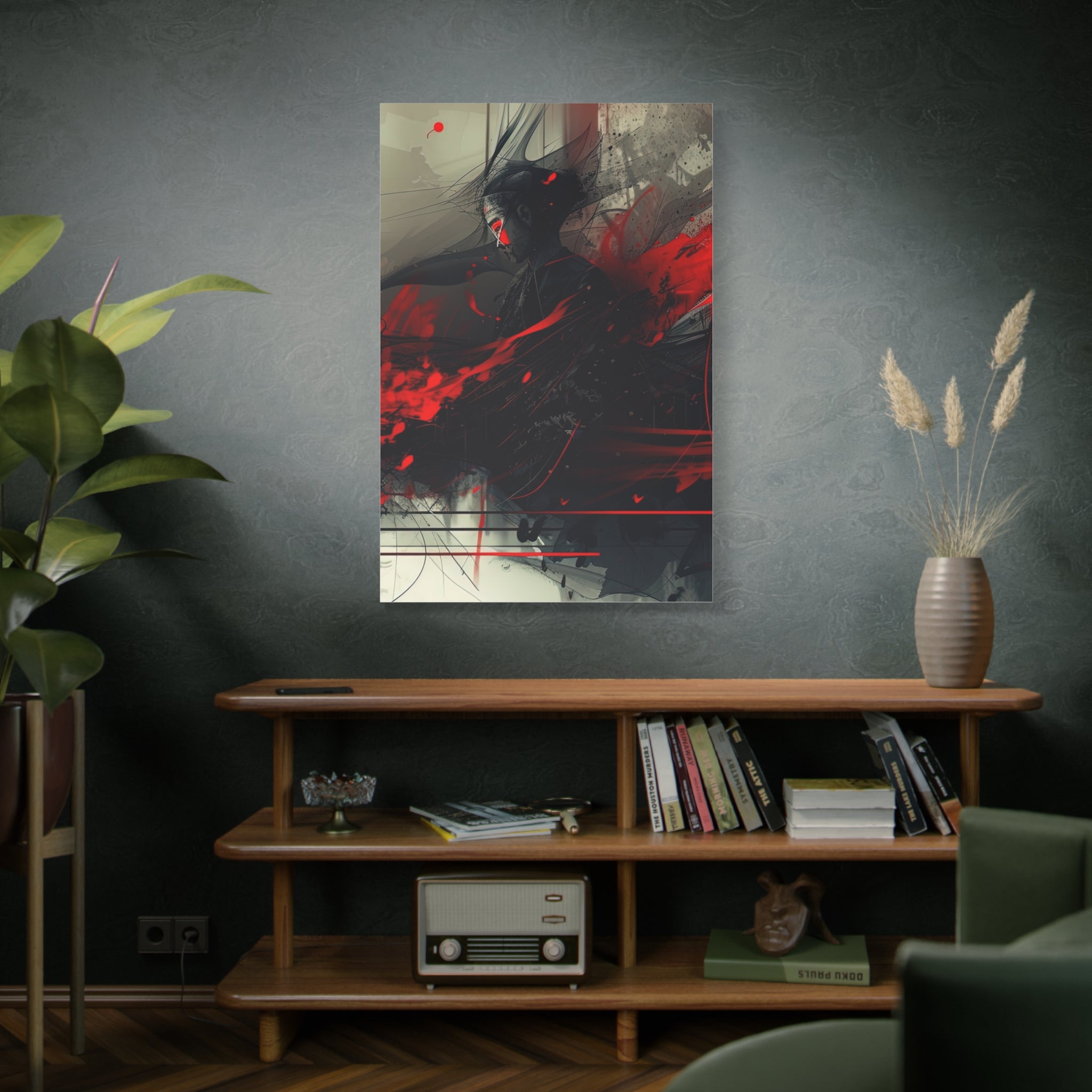 🔴 RED SHIFT SERIES: FLUX | Abstract Wall Art