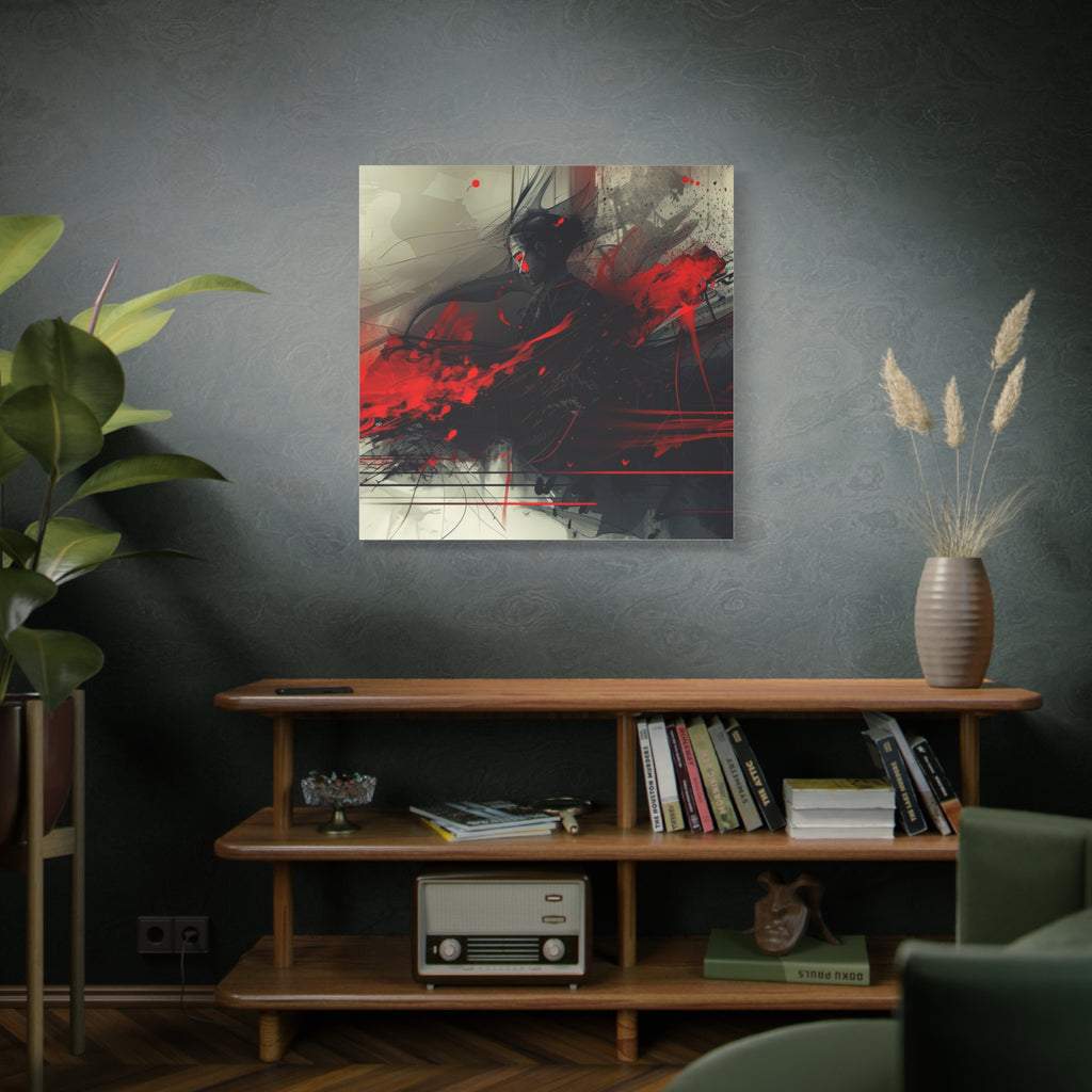 🔴 RED SHIFT SERIES: FLUX | Abstract Wall Art
