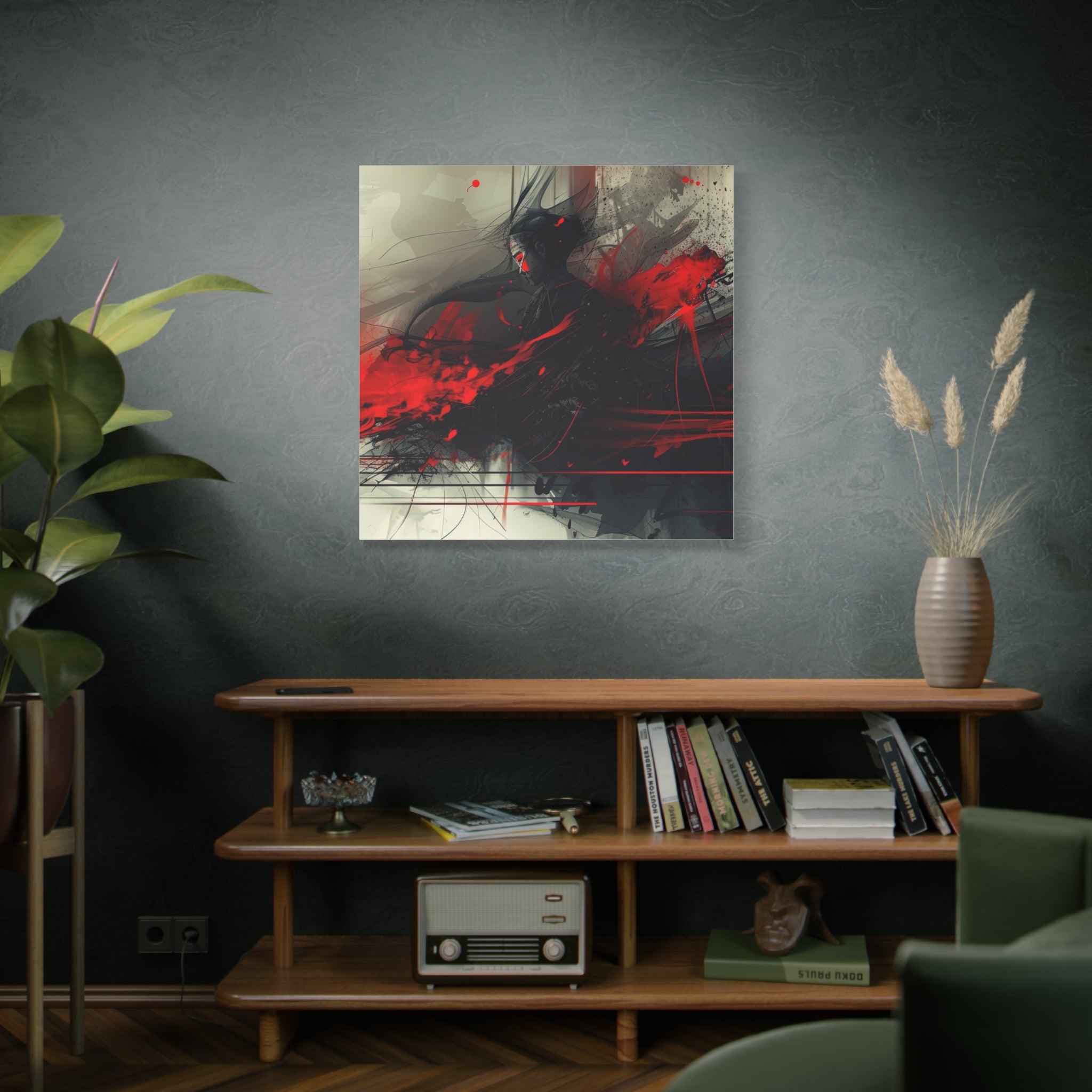 🔴 RED SHIFT SERIES: FLUX | Abstract Wall Art