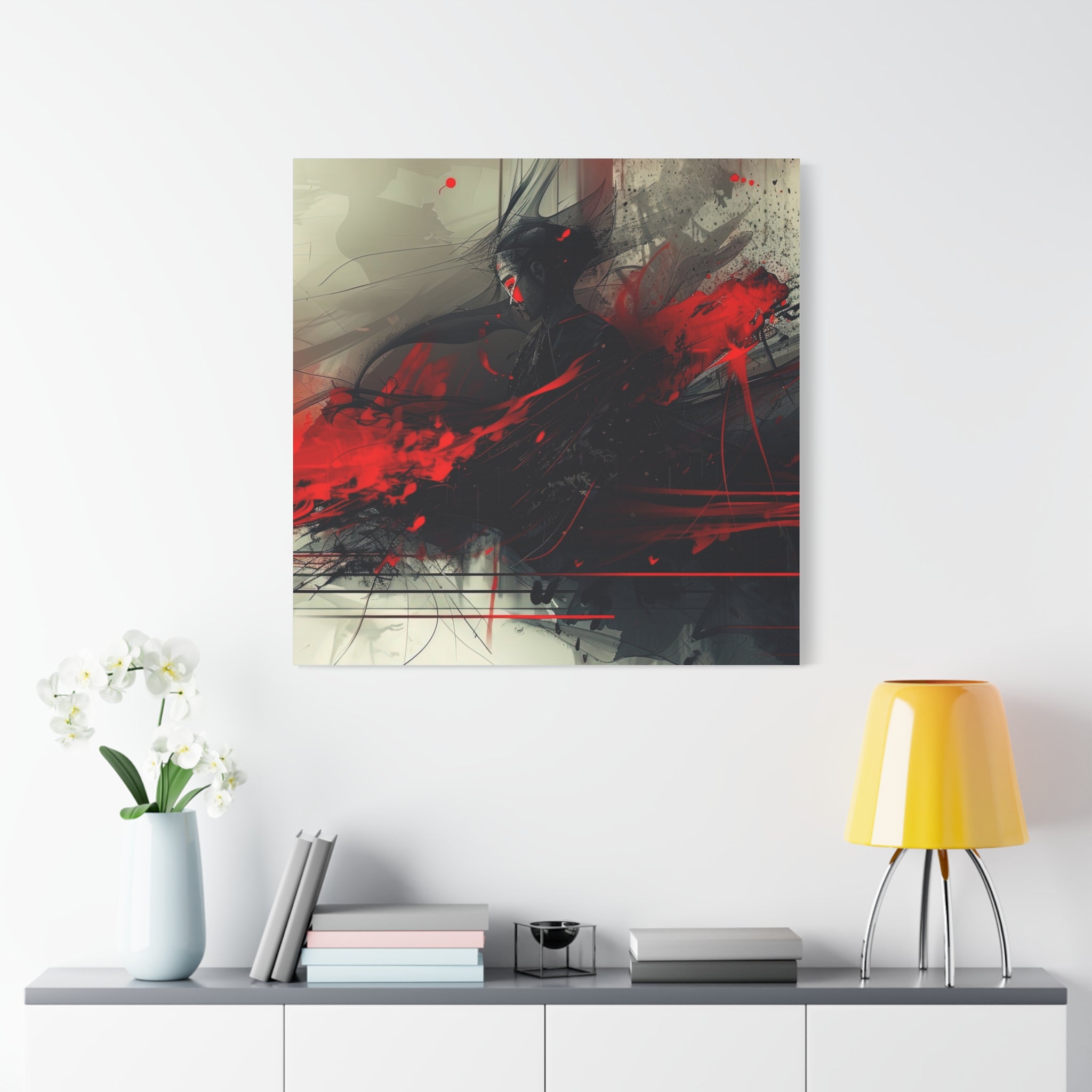 🔴 RED SHIFT SERIES: FLUX | Abstract Wall Art