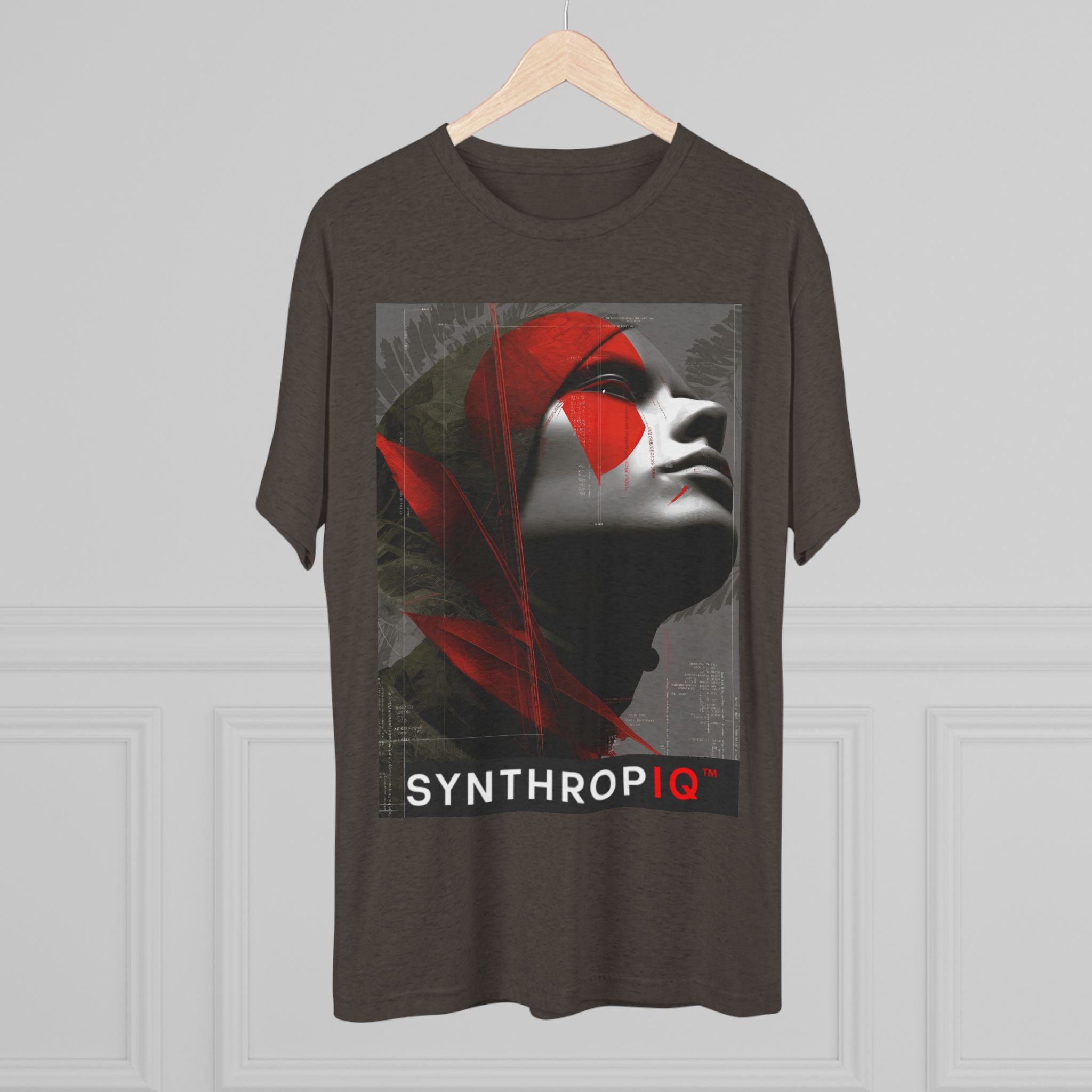 SYNTHROPIQ | 🔴 RED SHIFT: ASCENSION Unisex Tri-Blend Tee