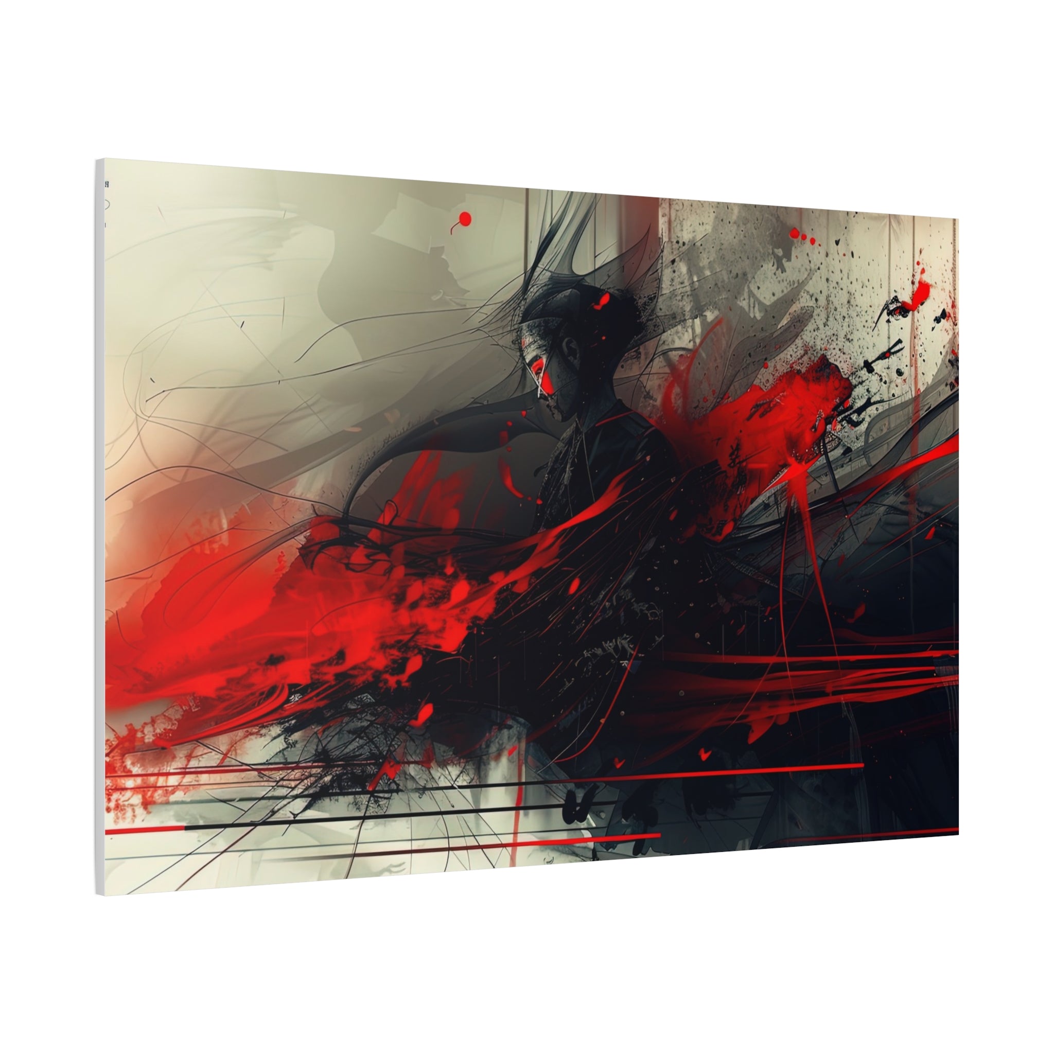 🔴 RED SHIFT SERIES: FLUX | Abstract Wall Art
