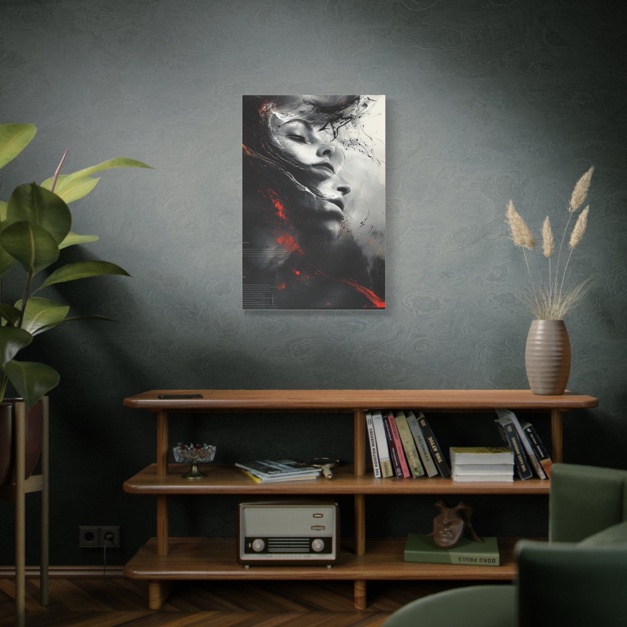 🔴 RED SHIFT SERIES: RESONANCE | Abstract Wall Art