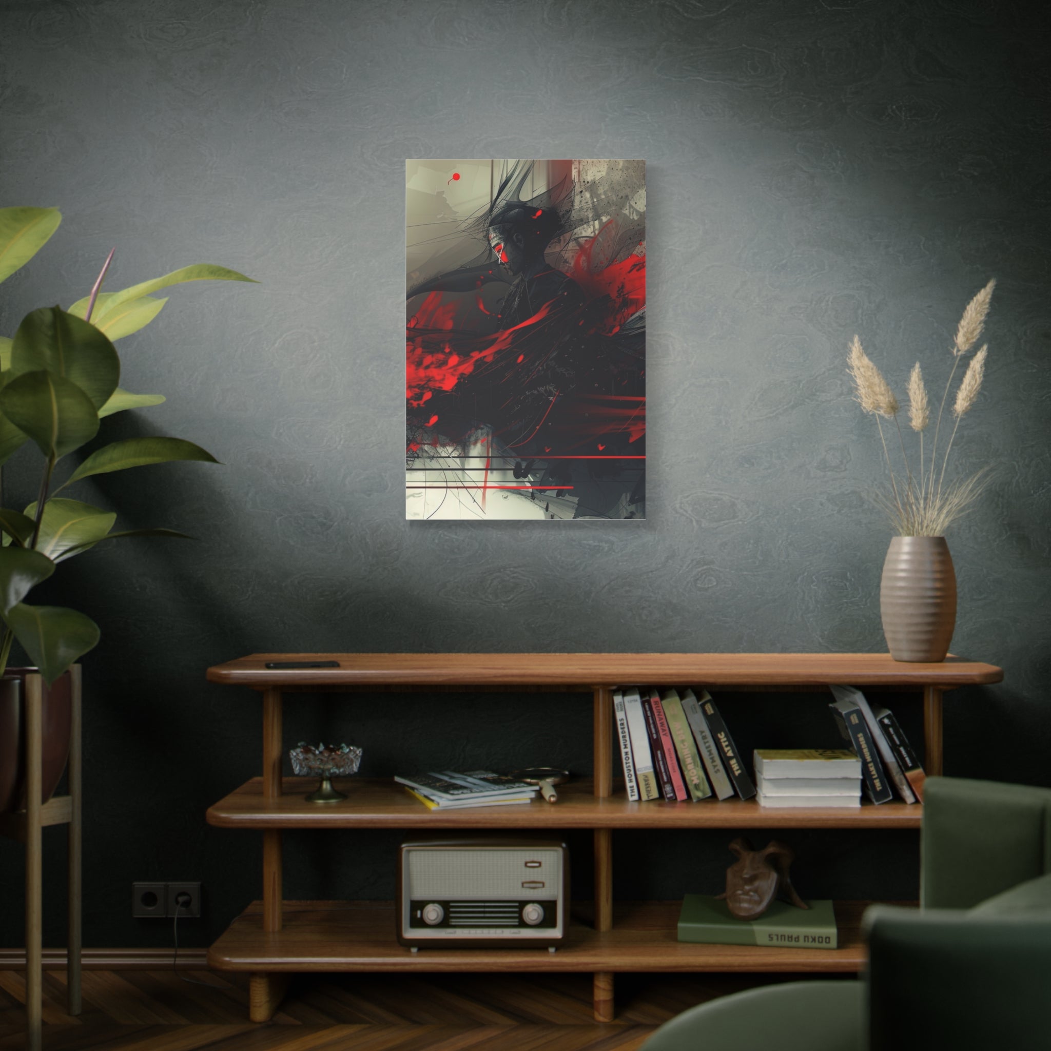 🔴 RED SHIFT SERIES: FLUX | Abstract Wall Art