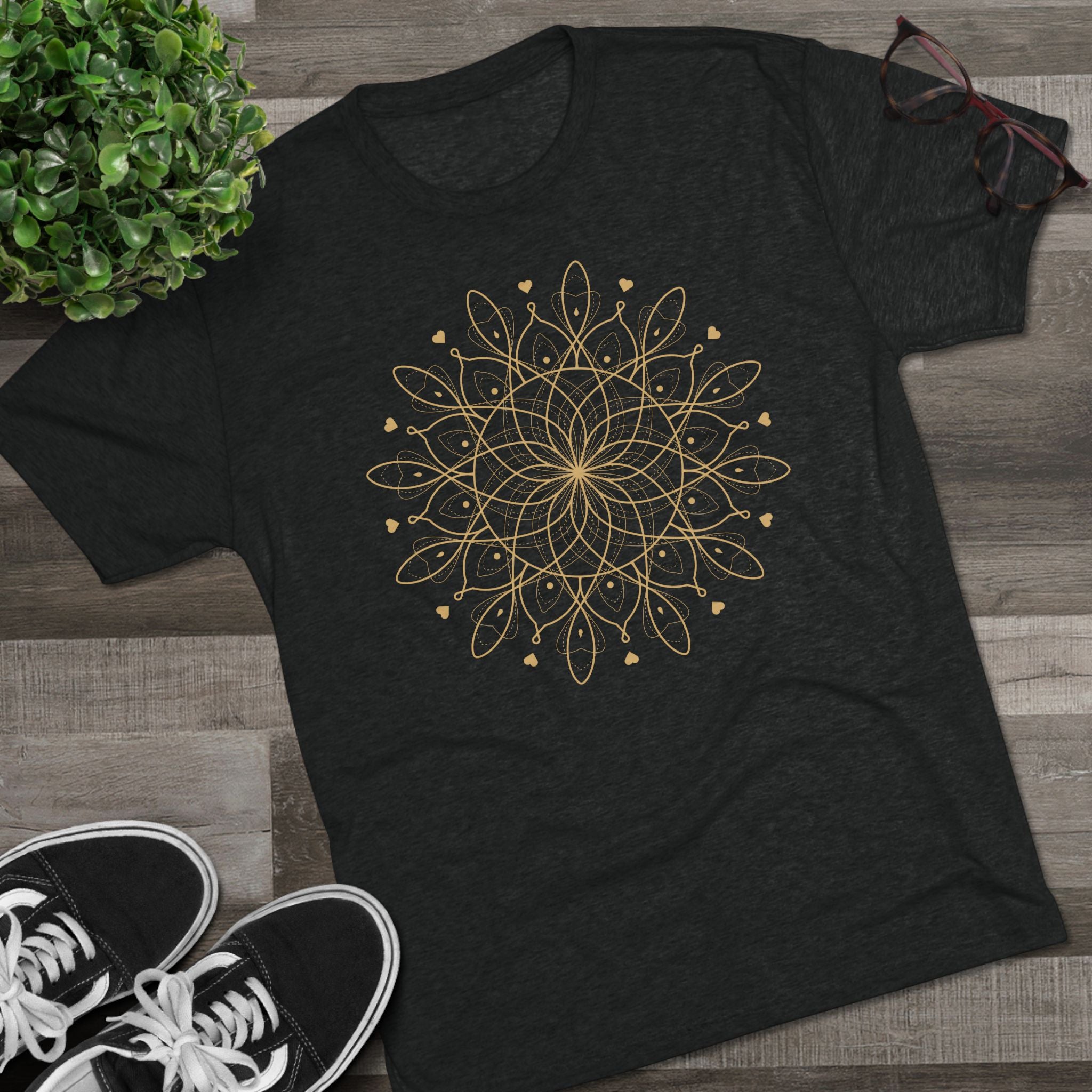 Lotus Resonance | Sacred Geometry Tee - Unisex