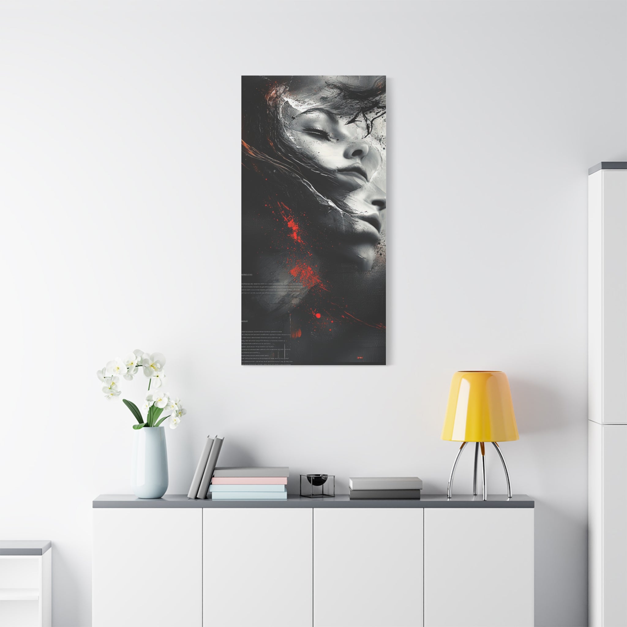 🔴 RED SHIFT SERIES: RESONANCE | Abstract Wall Art
