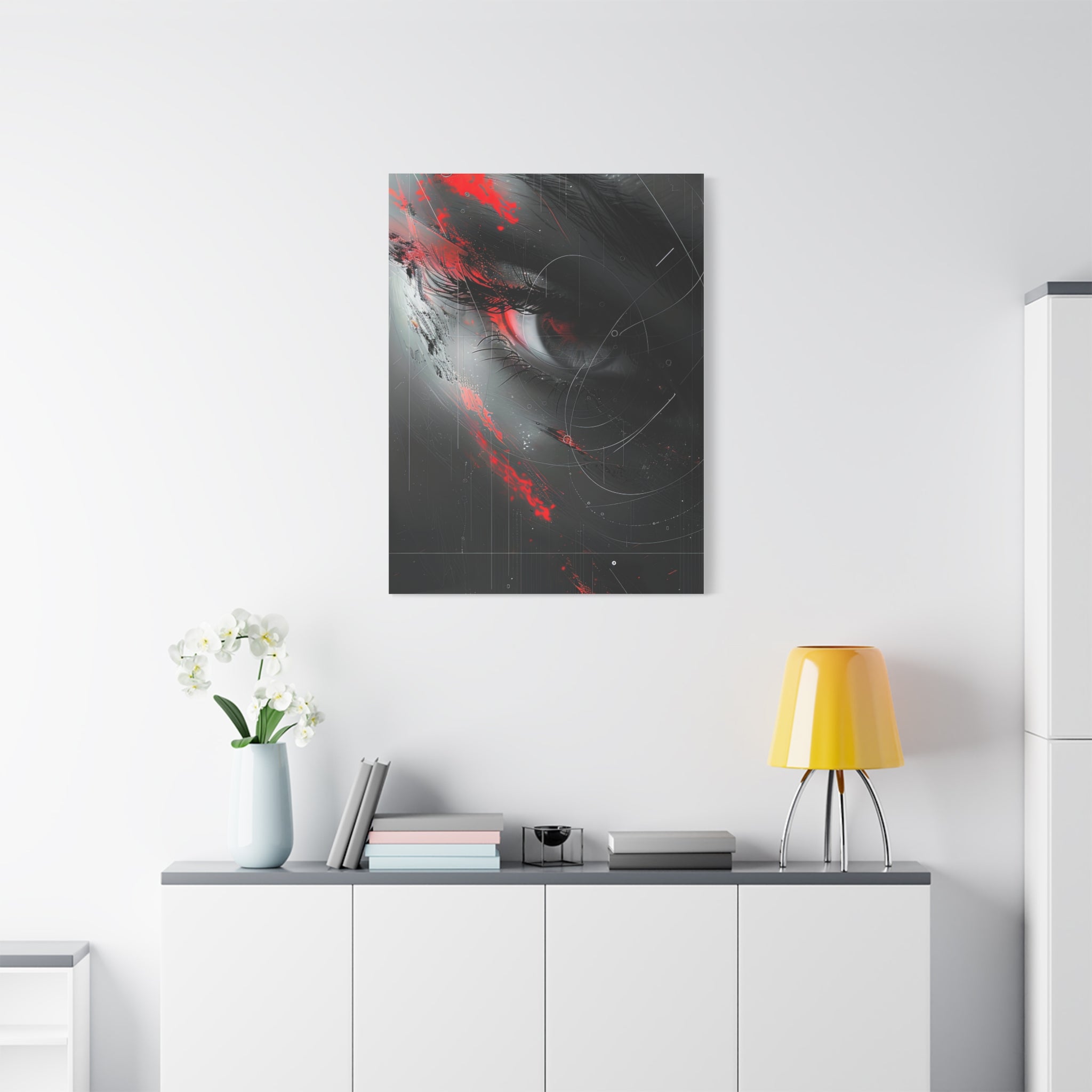 ⚫ THE SINGULARITY SERIES: OBSERVER | Abstract Wall Art