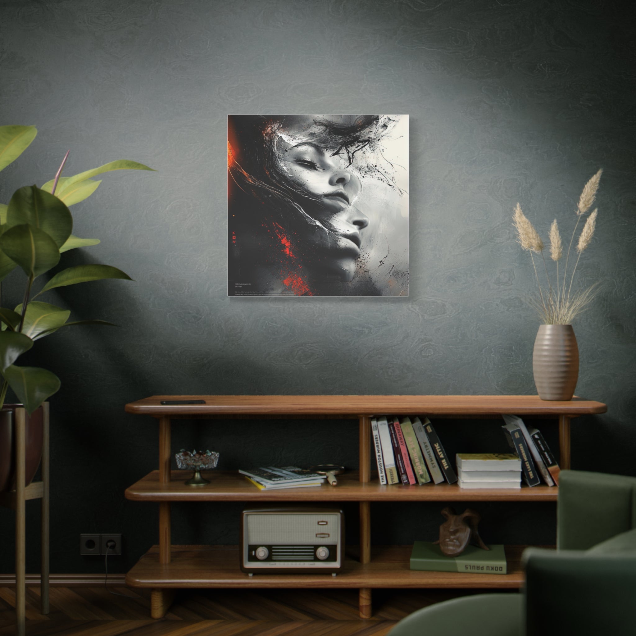🔴 RED SHIFT SERIES: RESONANCE | Abstract Wall Art