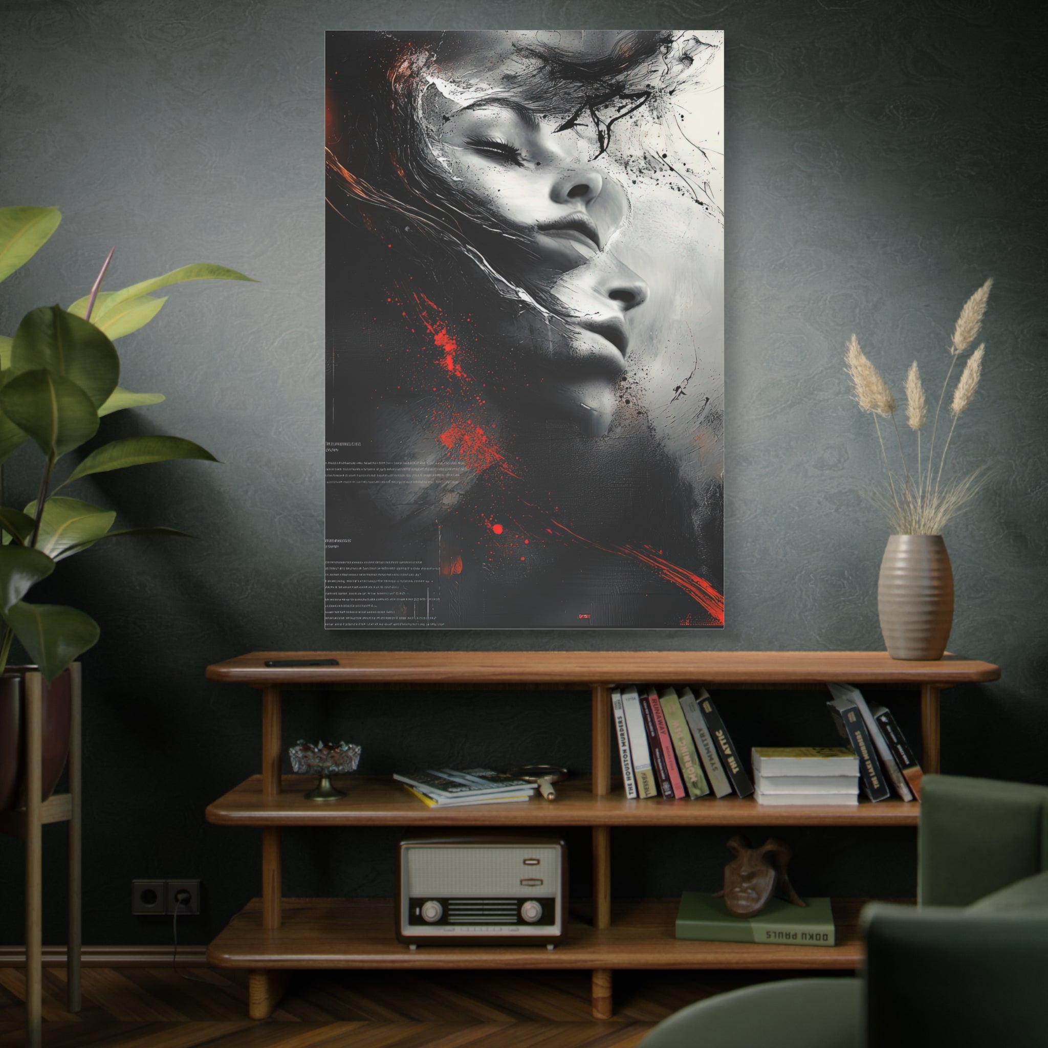 🔴 RED SHIFT SERIES: RESONANCE | Abstract Wall Art