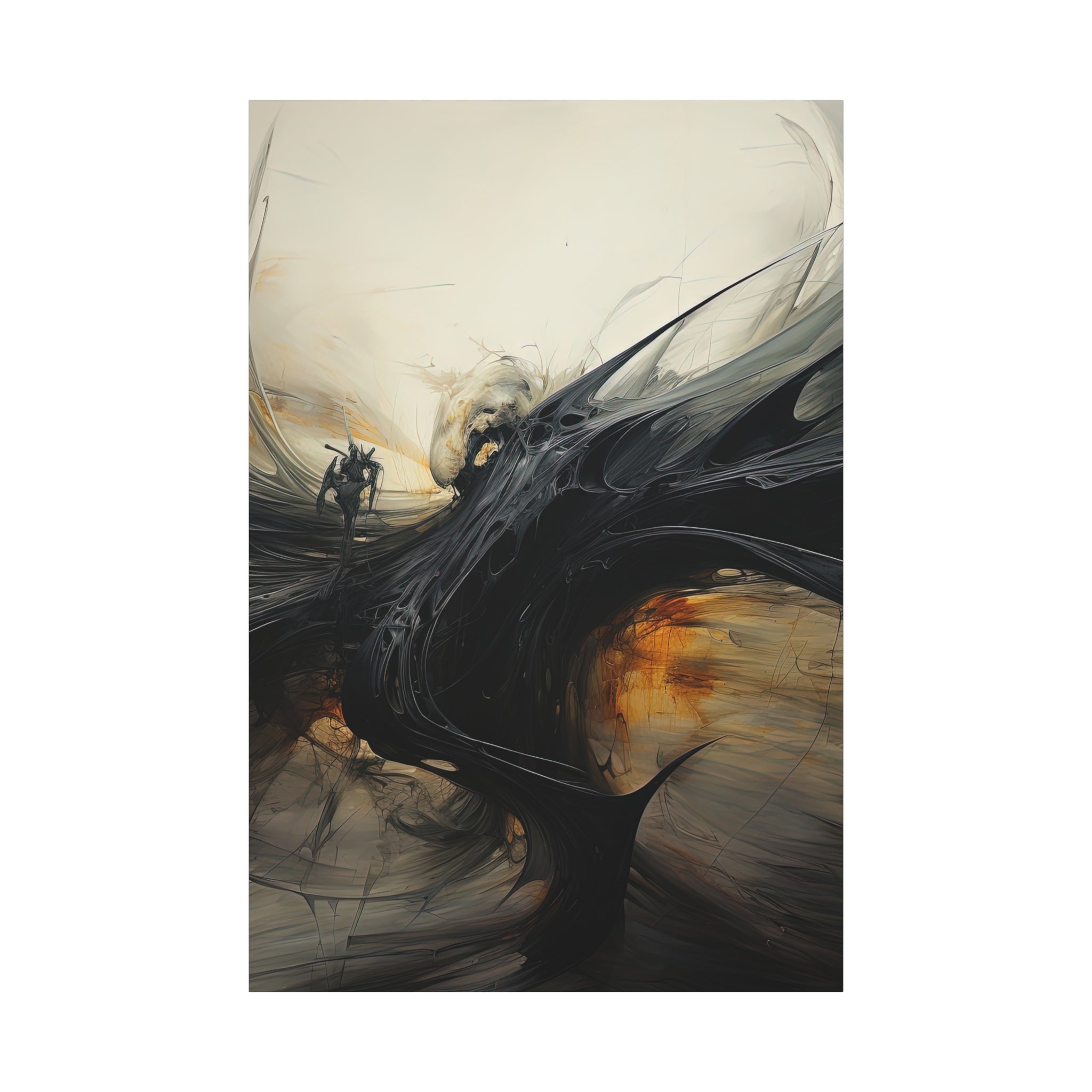 ⚫ EMERGENCE: EMERGENT | Abstract Wall Art