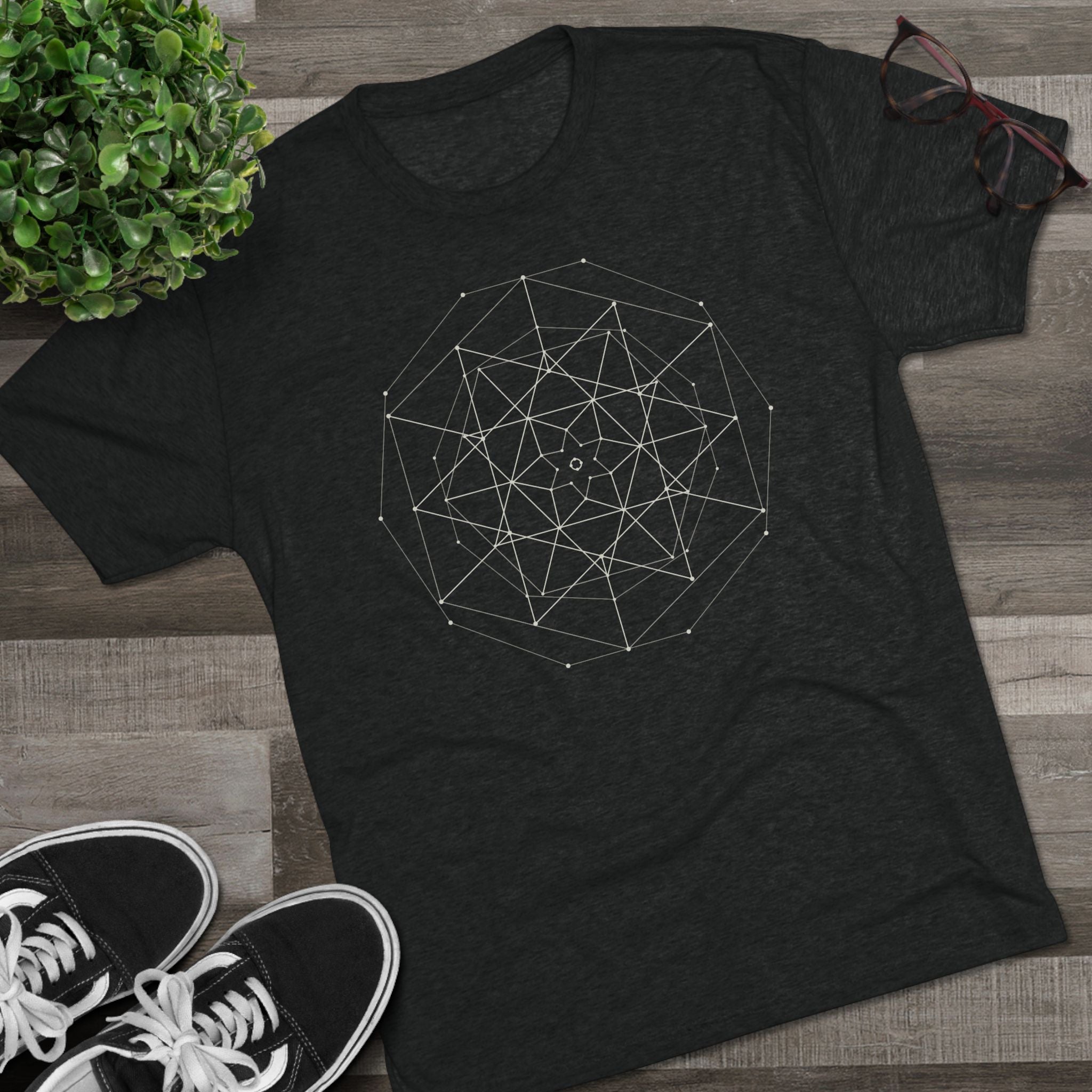 Fractal Origin | Sacred Geometry Tee - Unisex