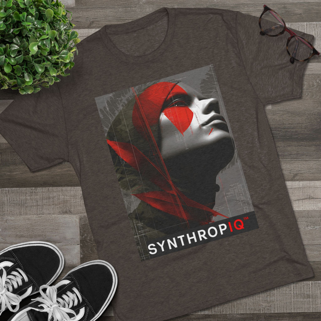 SYNTHROPIQ | 🔴 RED SHIFT: ASCENSION Unisex Tri-Blend Tee