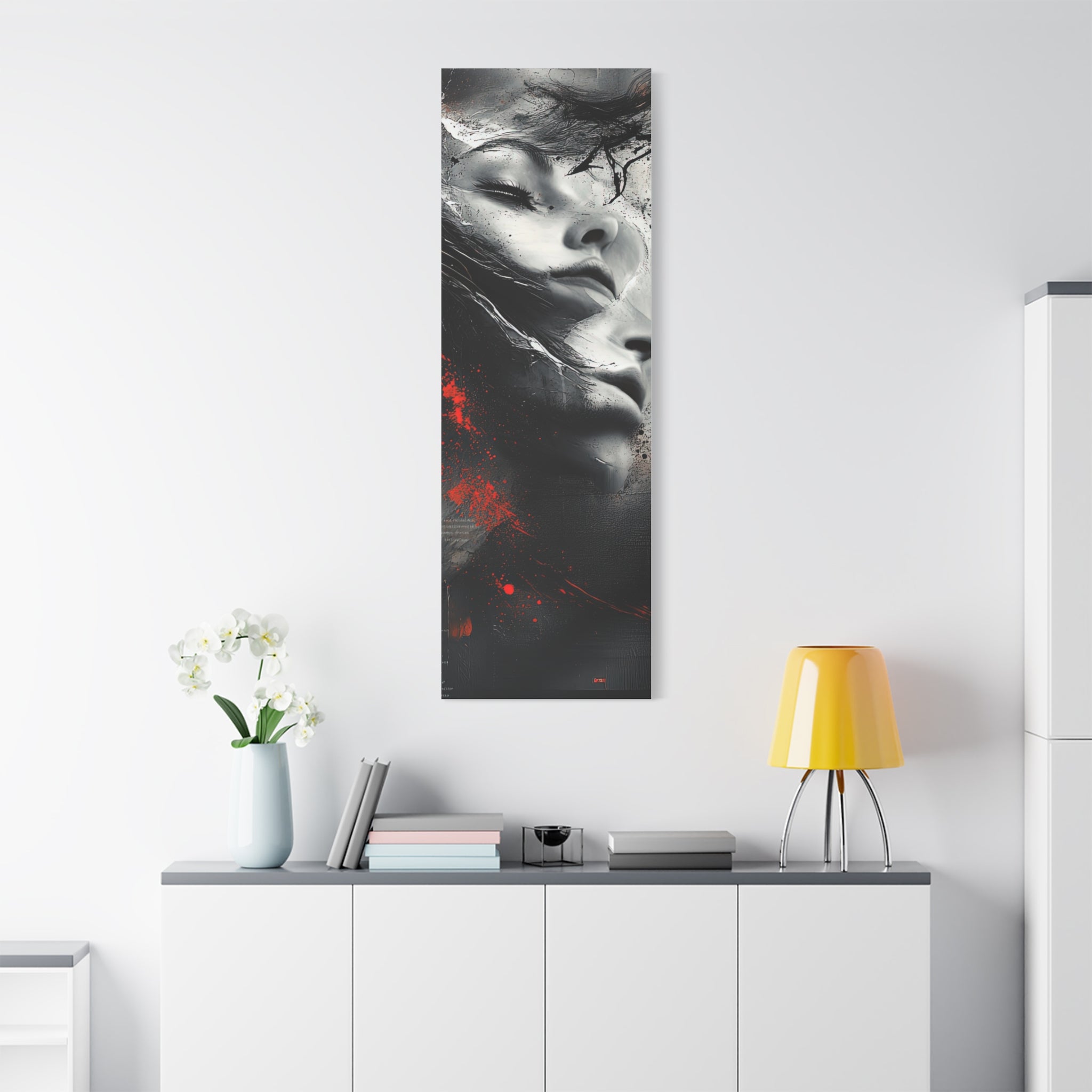 🔴 RED SHIFT SERIES: RESONANCE | Abstract Wall Art