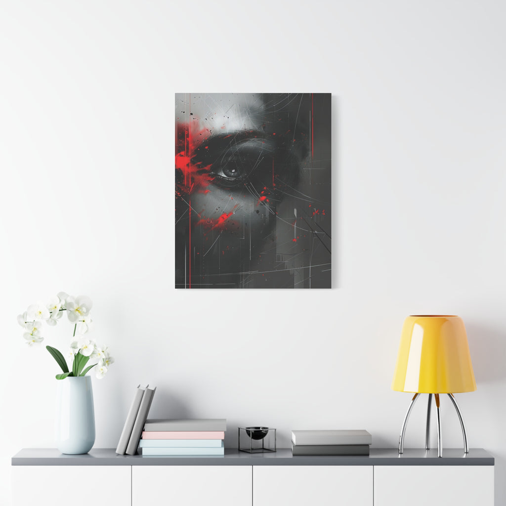🔴 RED SHIFT : FRACTURE | Abstract Wall Art