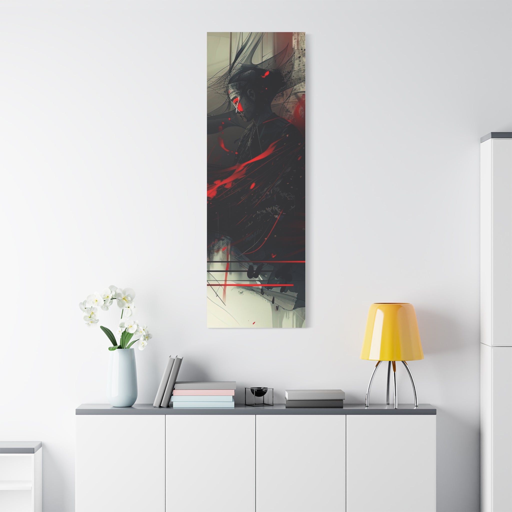 🔴 RED SHIFT SERIES: FLUX | Abstract Wall Art
