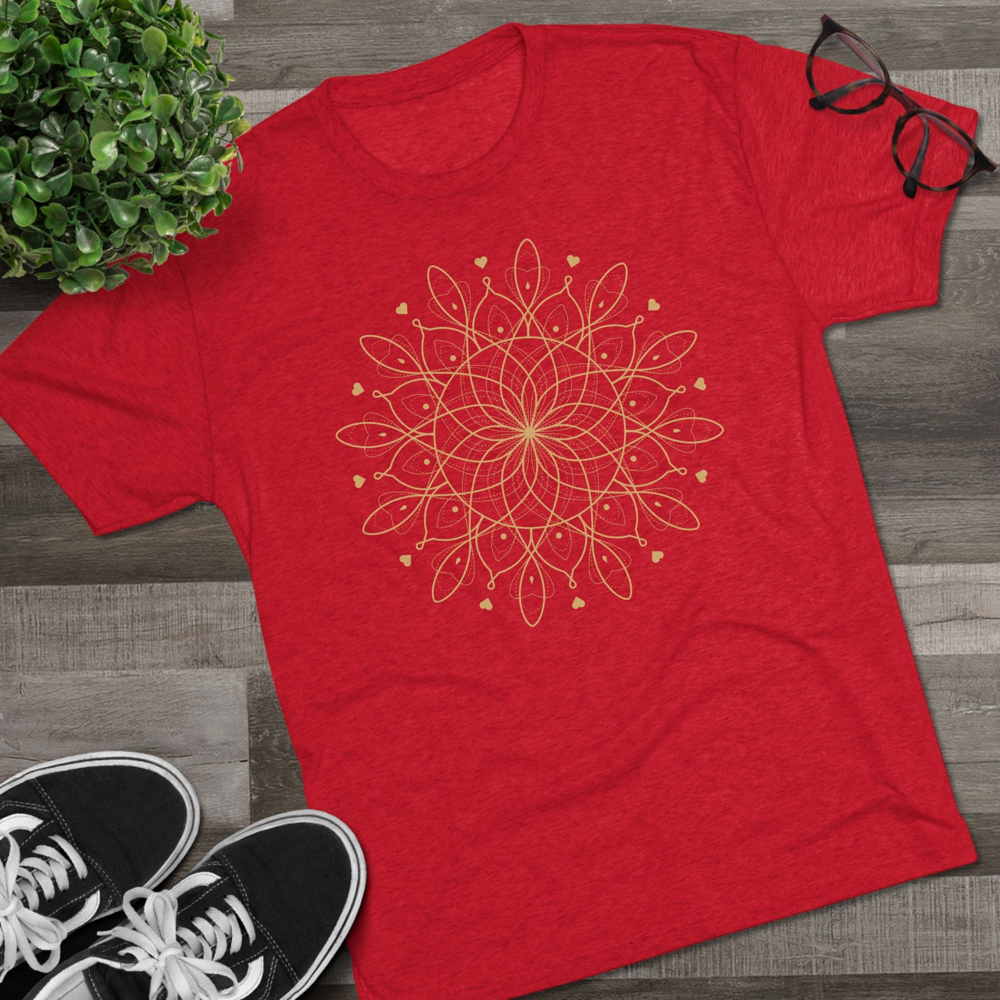 Lotus Resonance | Sacred Geometry Tee - Unisex