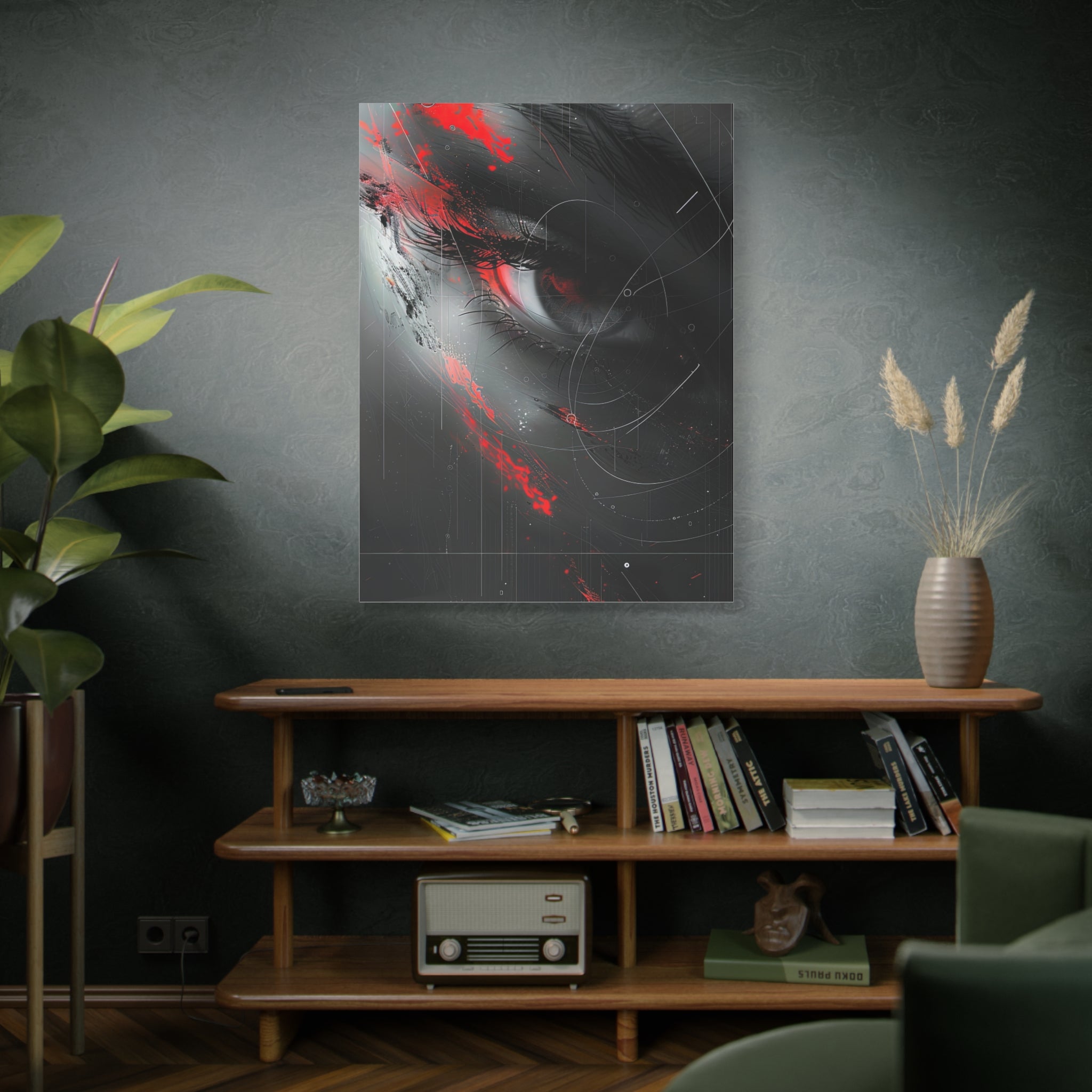 ⚫ THE SINGULARITY SERIES: OBSERVER | Abstract Wall Art